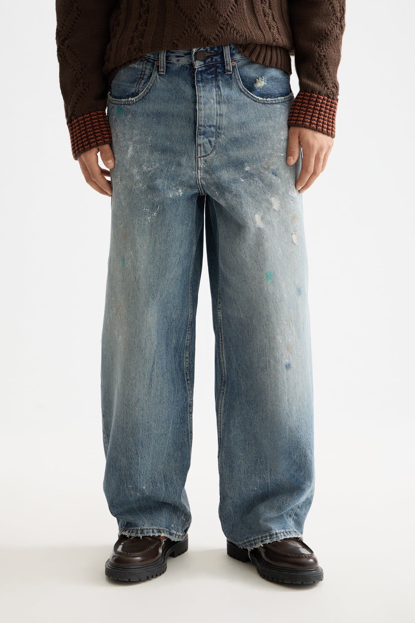 THE DAZE SUPER LOOSE FIT JEANS — PAINTERS DIARY 1