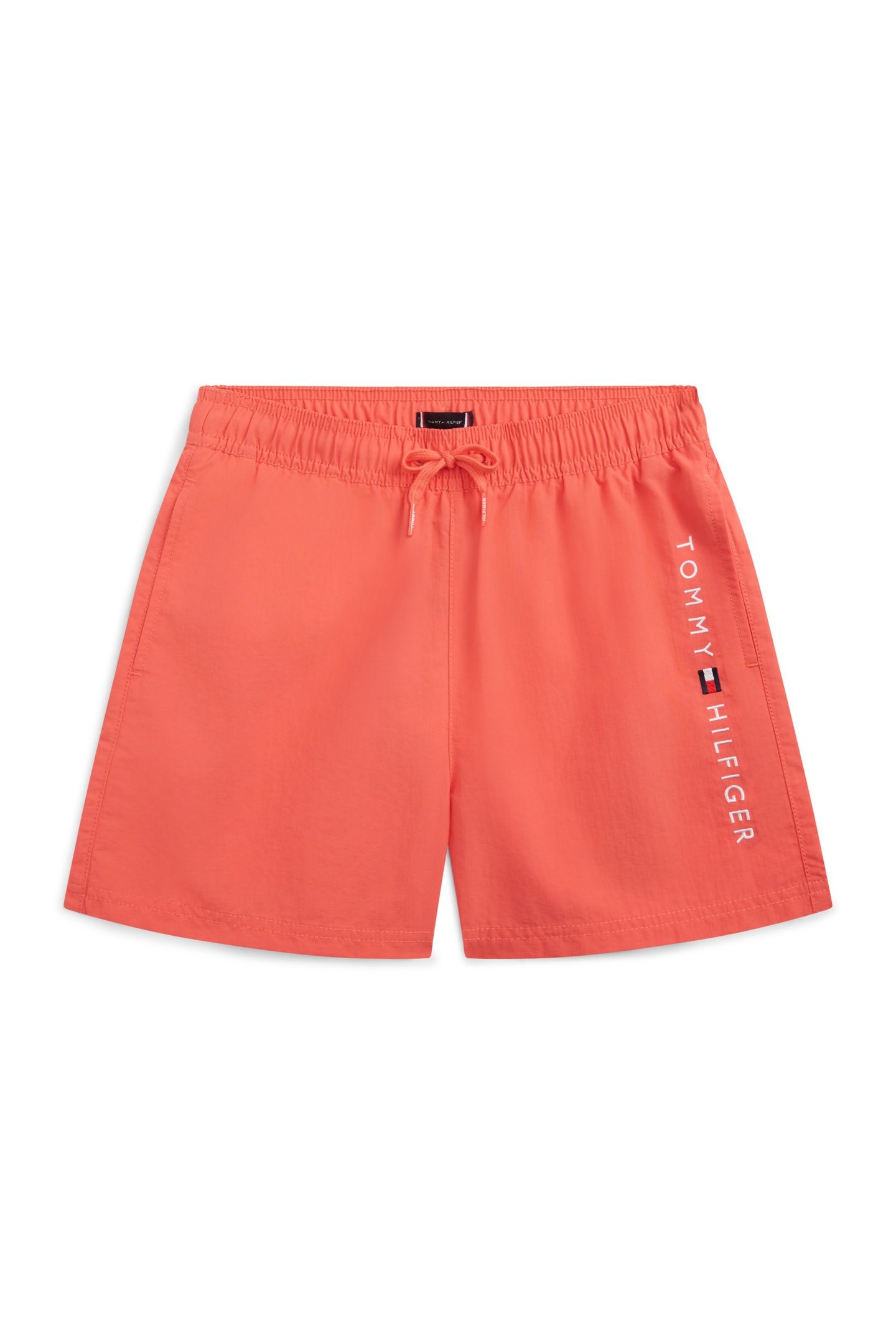 BOYS MEDIUM DRAWSTRING SWIM TRUNK CORAL CRUSH 1