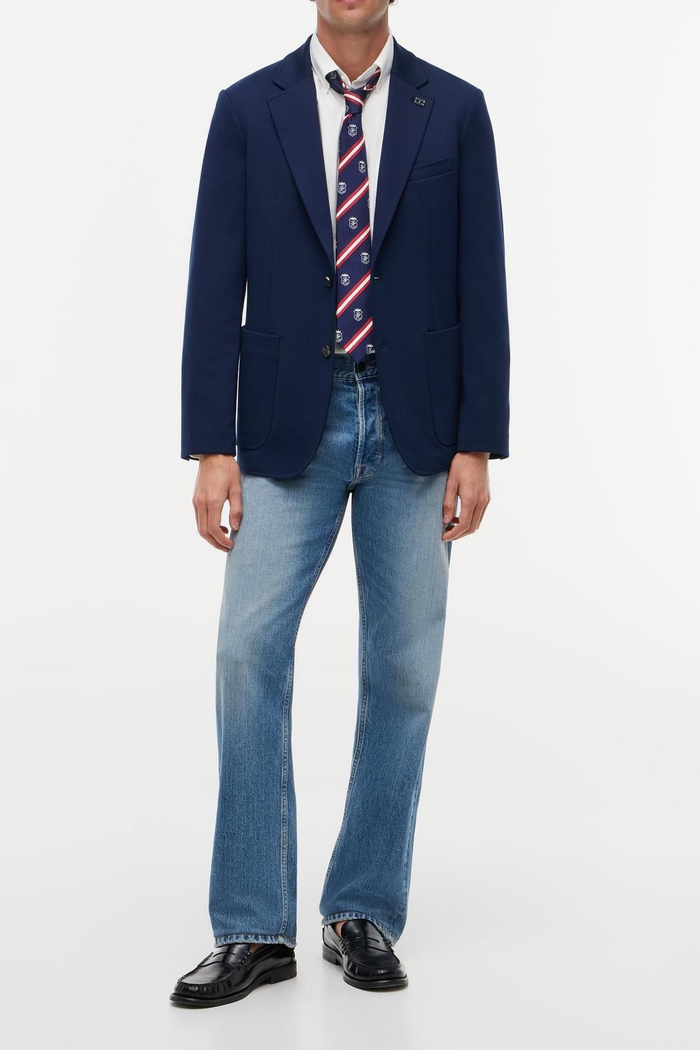 DC PUNTO MILANO BLAZER NAVY IRIS 3