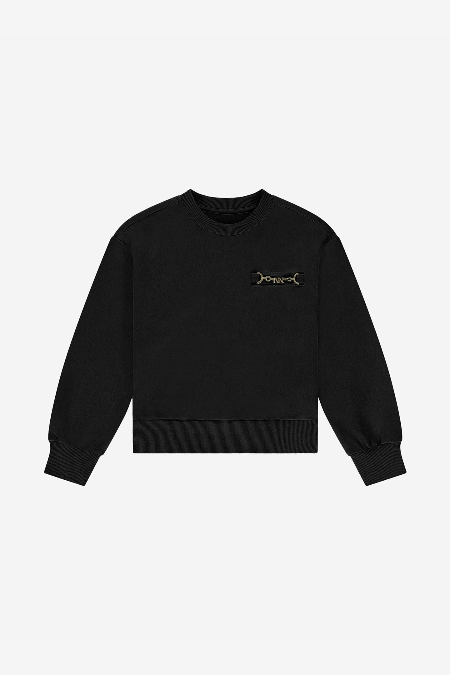 SAGE SWEATSHIRT BLACK 1