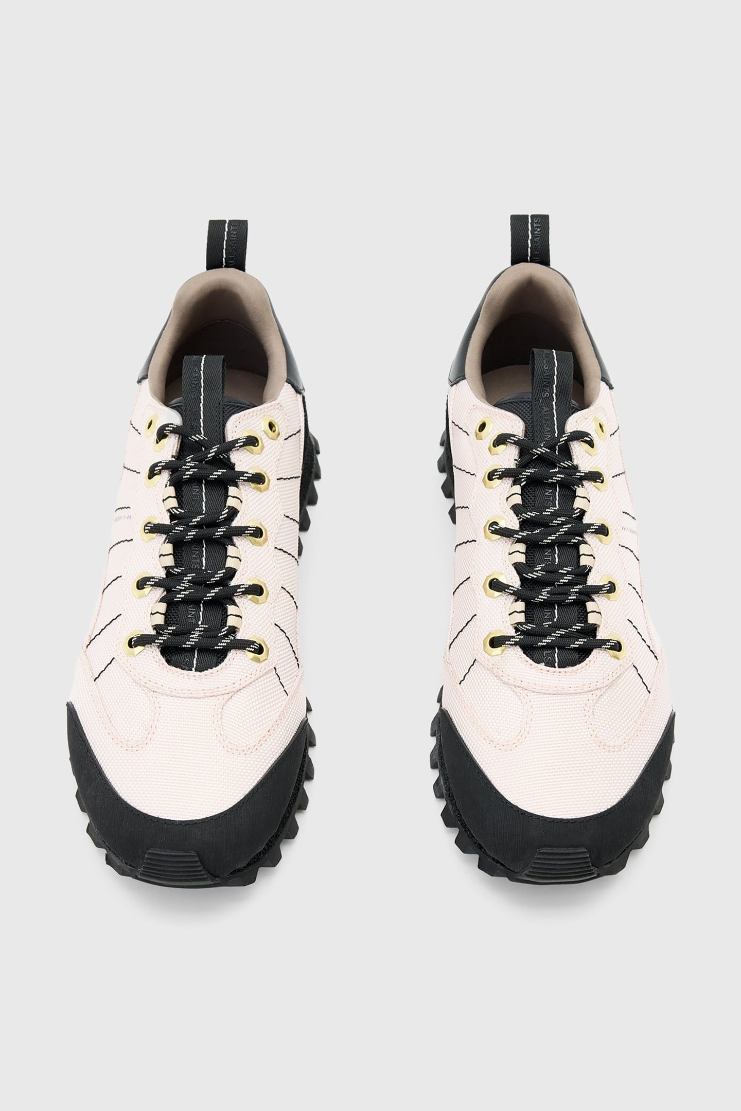 NEVIS SNEAKER BLUSH WHITE/BLACK 3