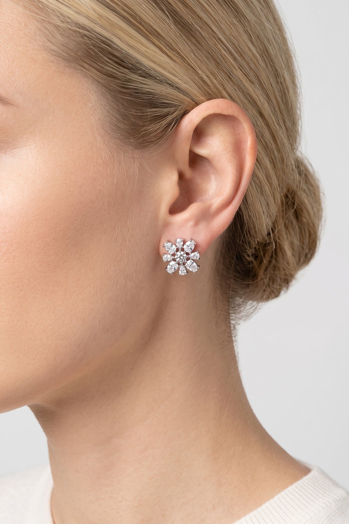 BLOSSOM OHRRINGE SILVER 1