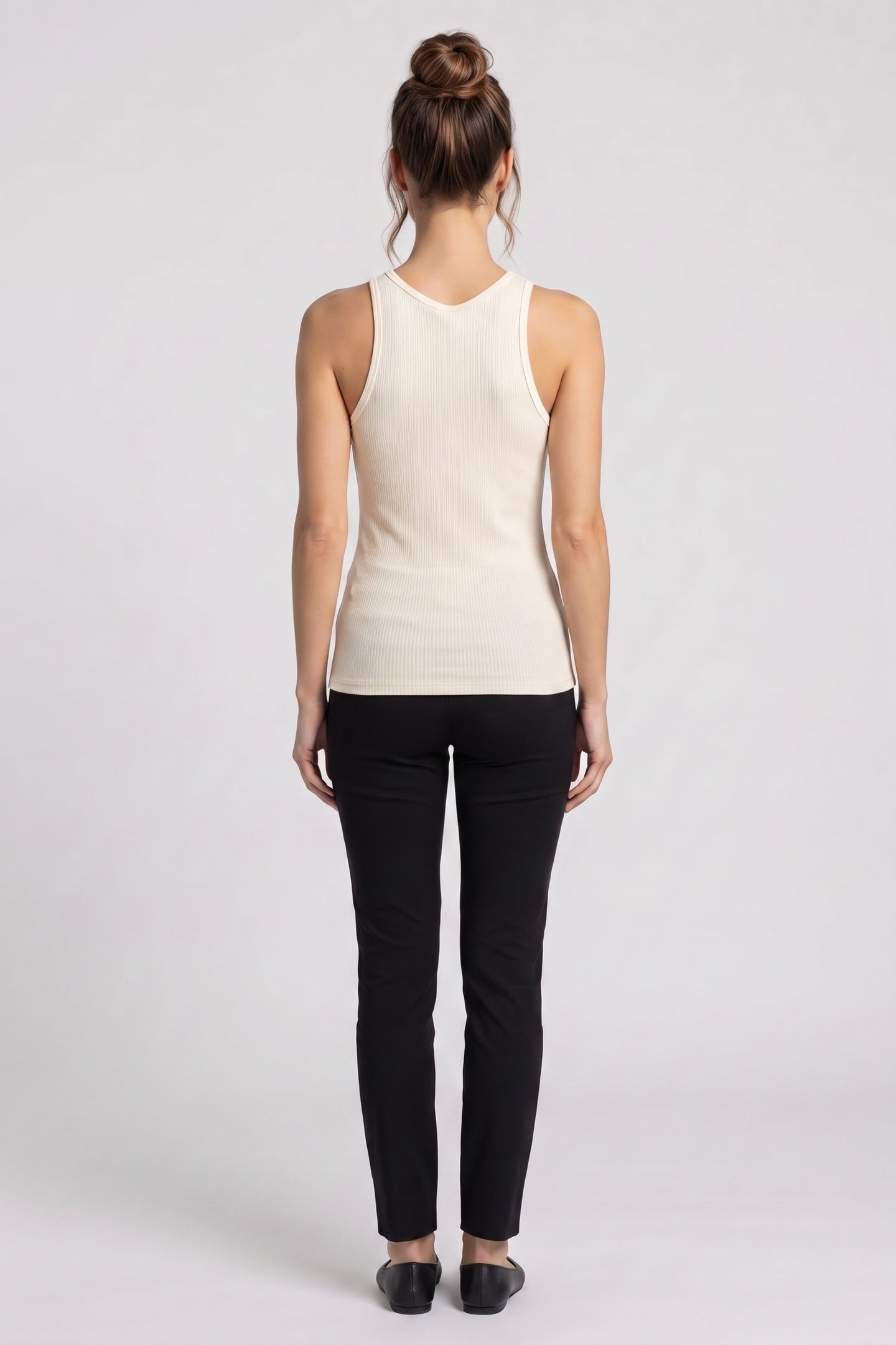 LEVENA SILK TANK WHITE 2