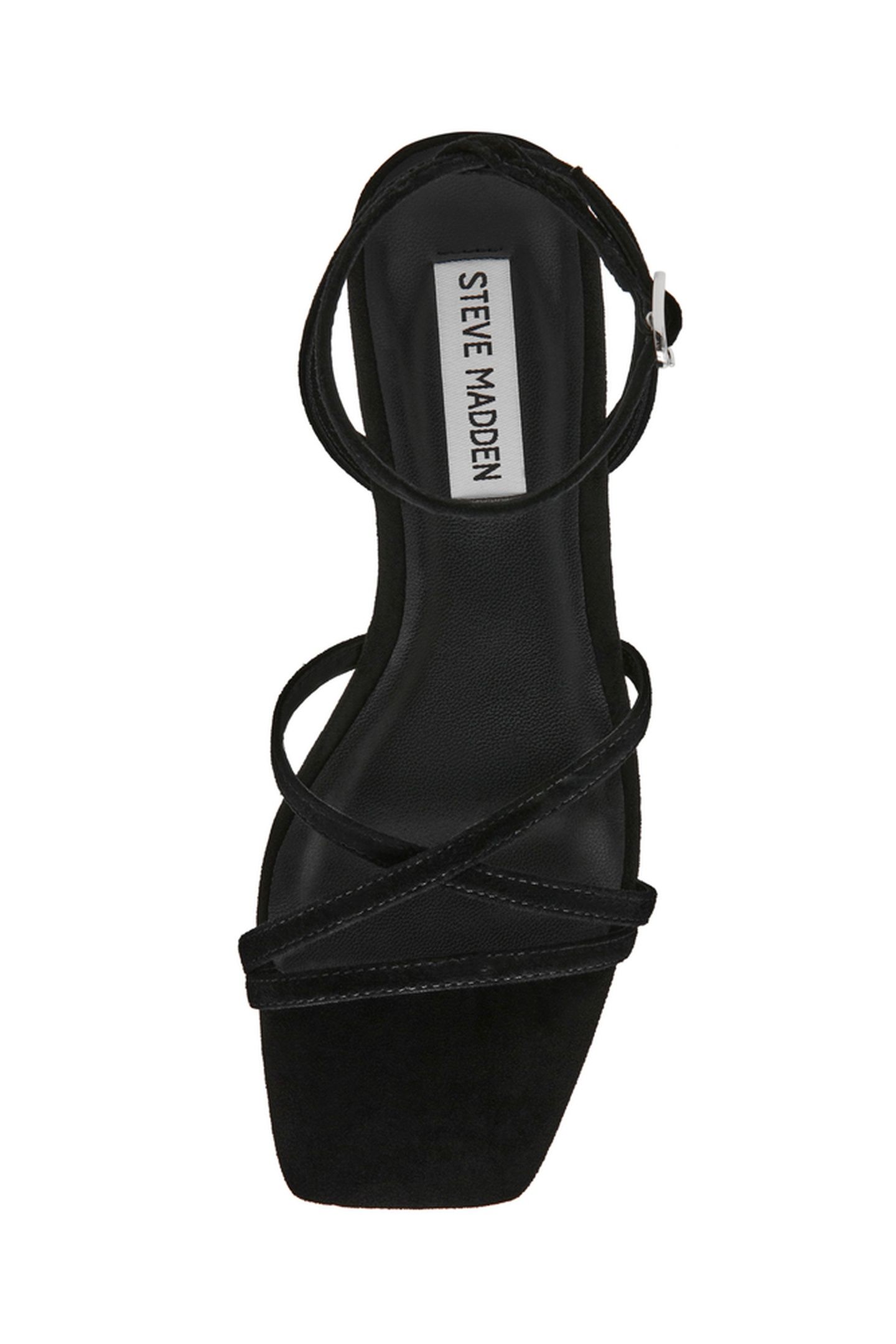 GLEAMS SANDALS BLACK SUEDE 5