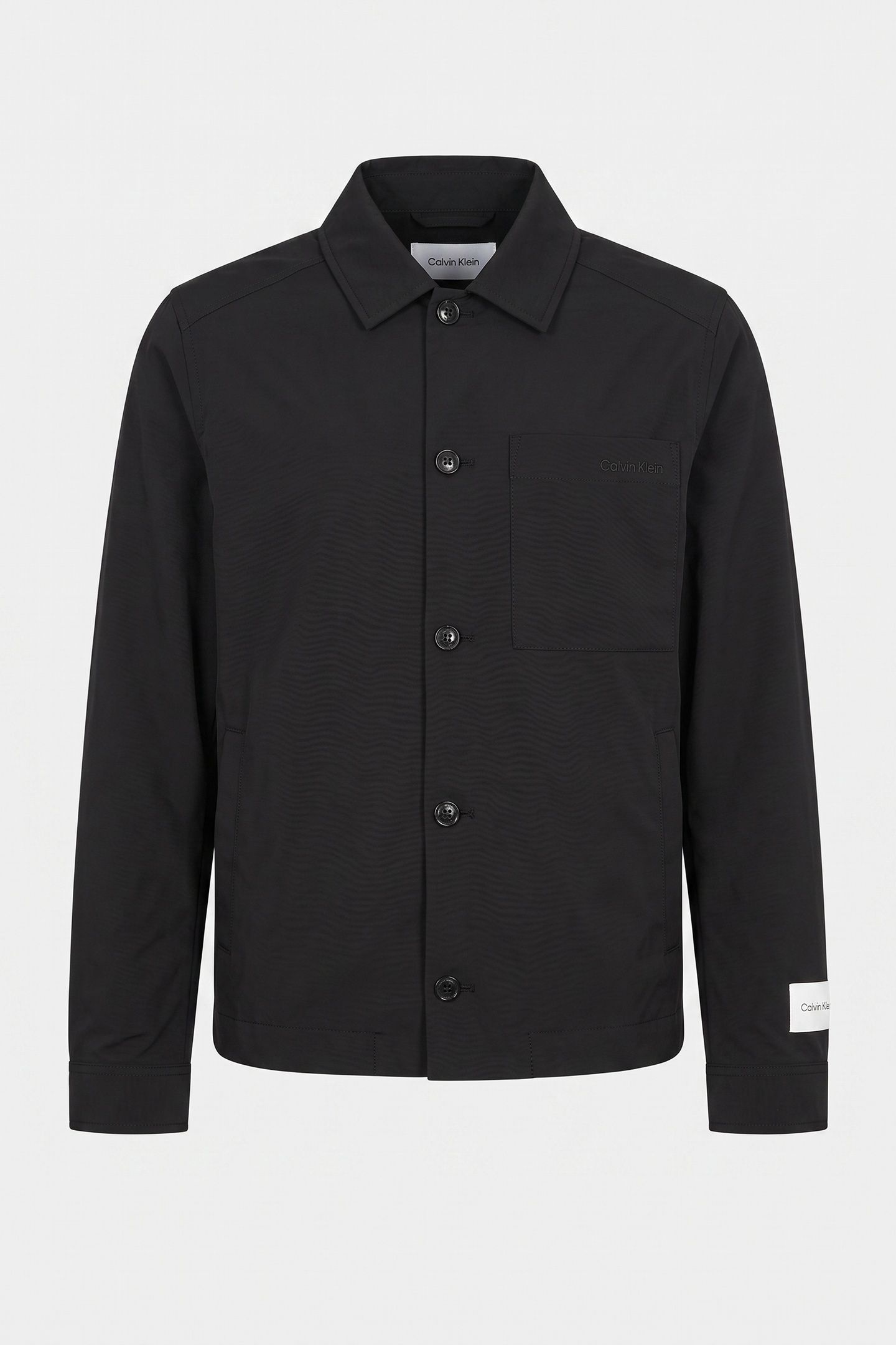 LS LYOCELL SHIRT JACKET BLACK 3