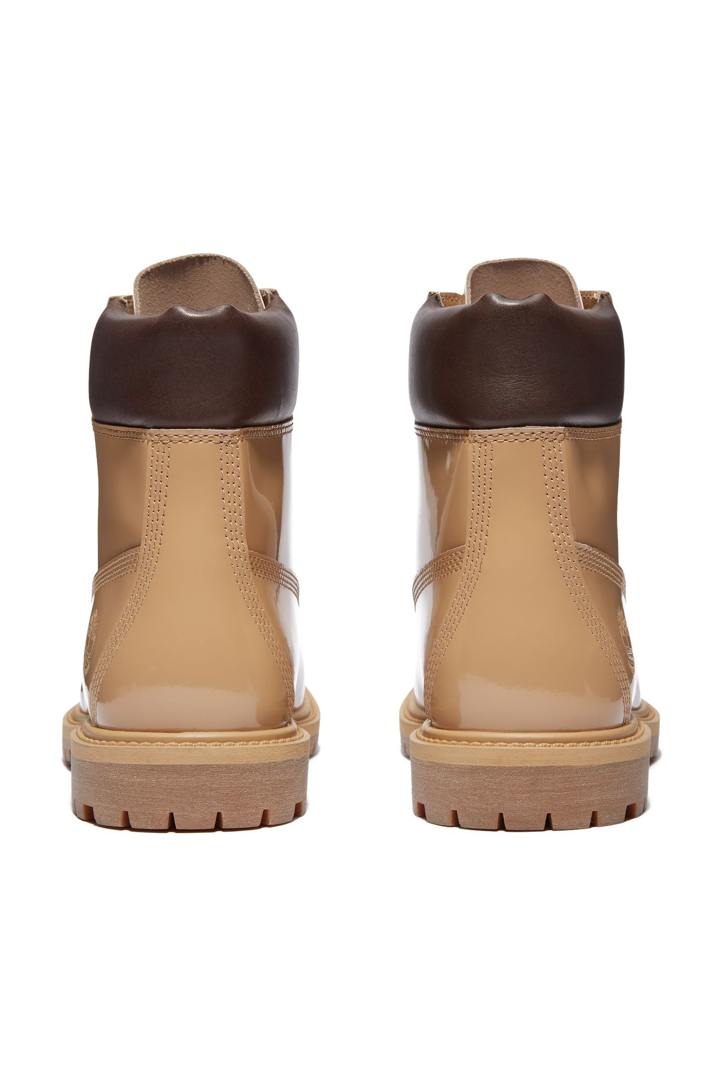 PREMIUM 6 INCH LACE UP WATERPROOF BOOT WHEAT PATENT LEATHER 6