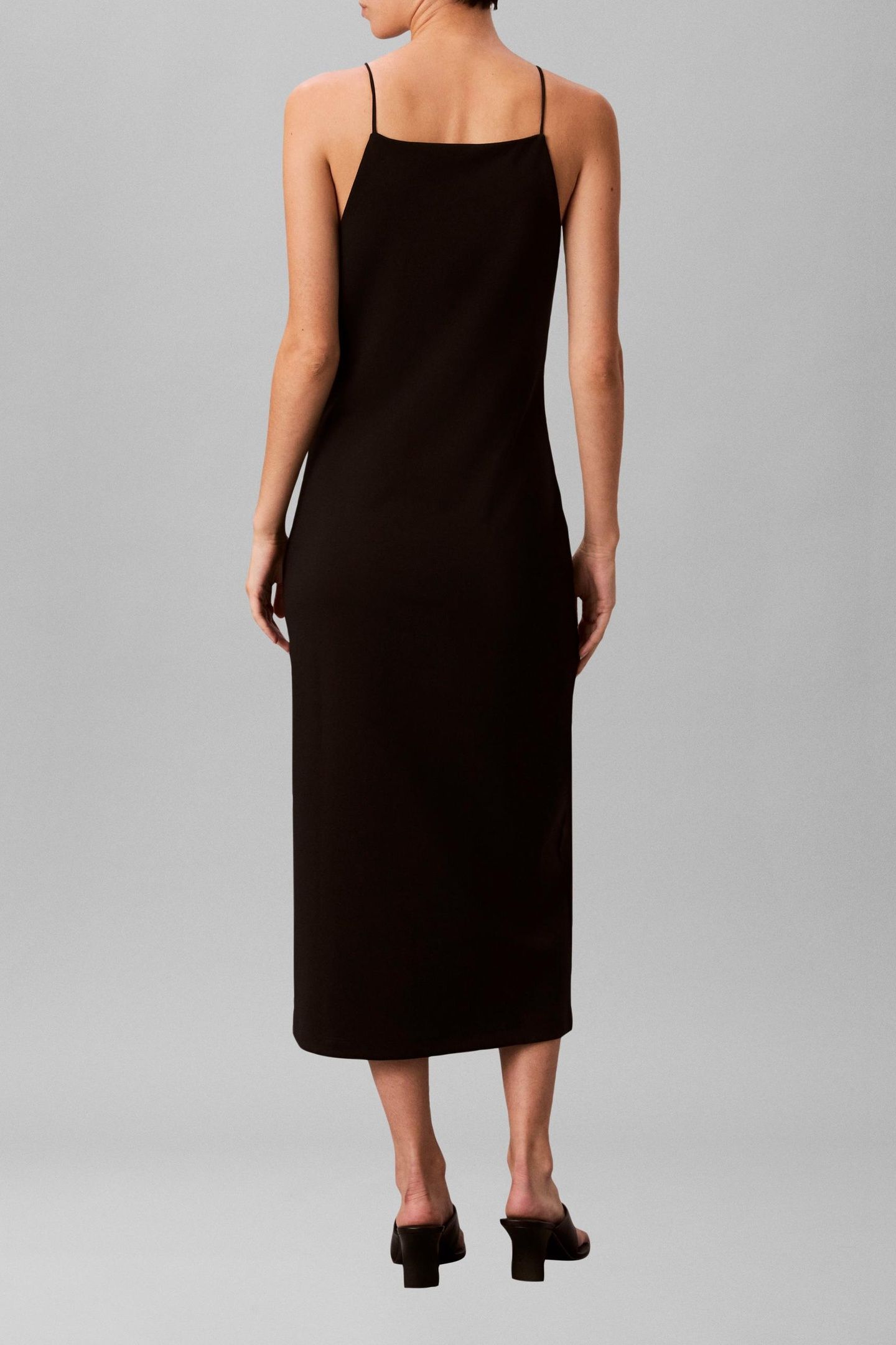 SLEEVELESS PONTE MONOGRAM CAMI BLACK 3