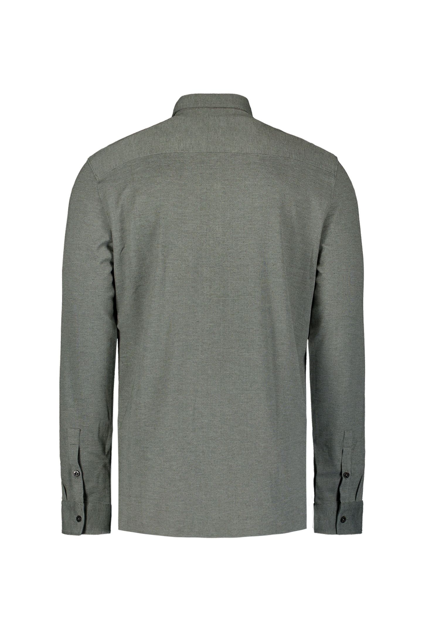 SHIRT JERSEY MELANGE STRETCH DARK GREEN 6