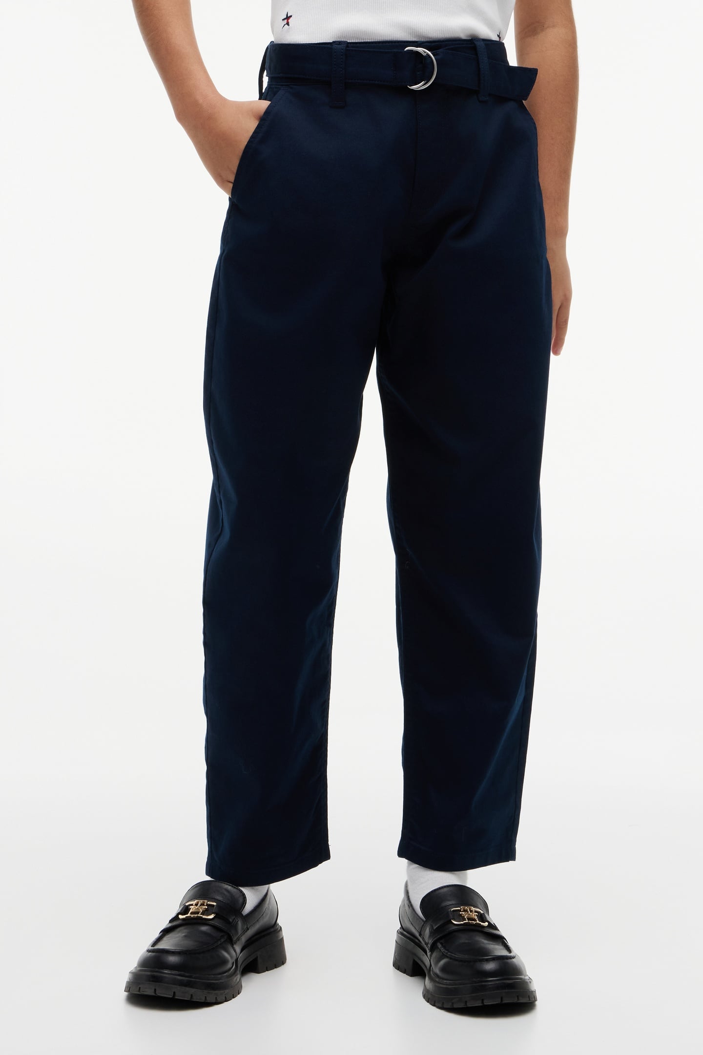 GIRLS BARREL PANTS DARK NIGHT NAVY 2