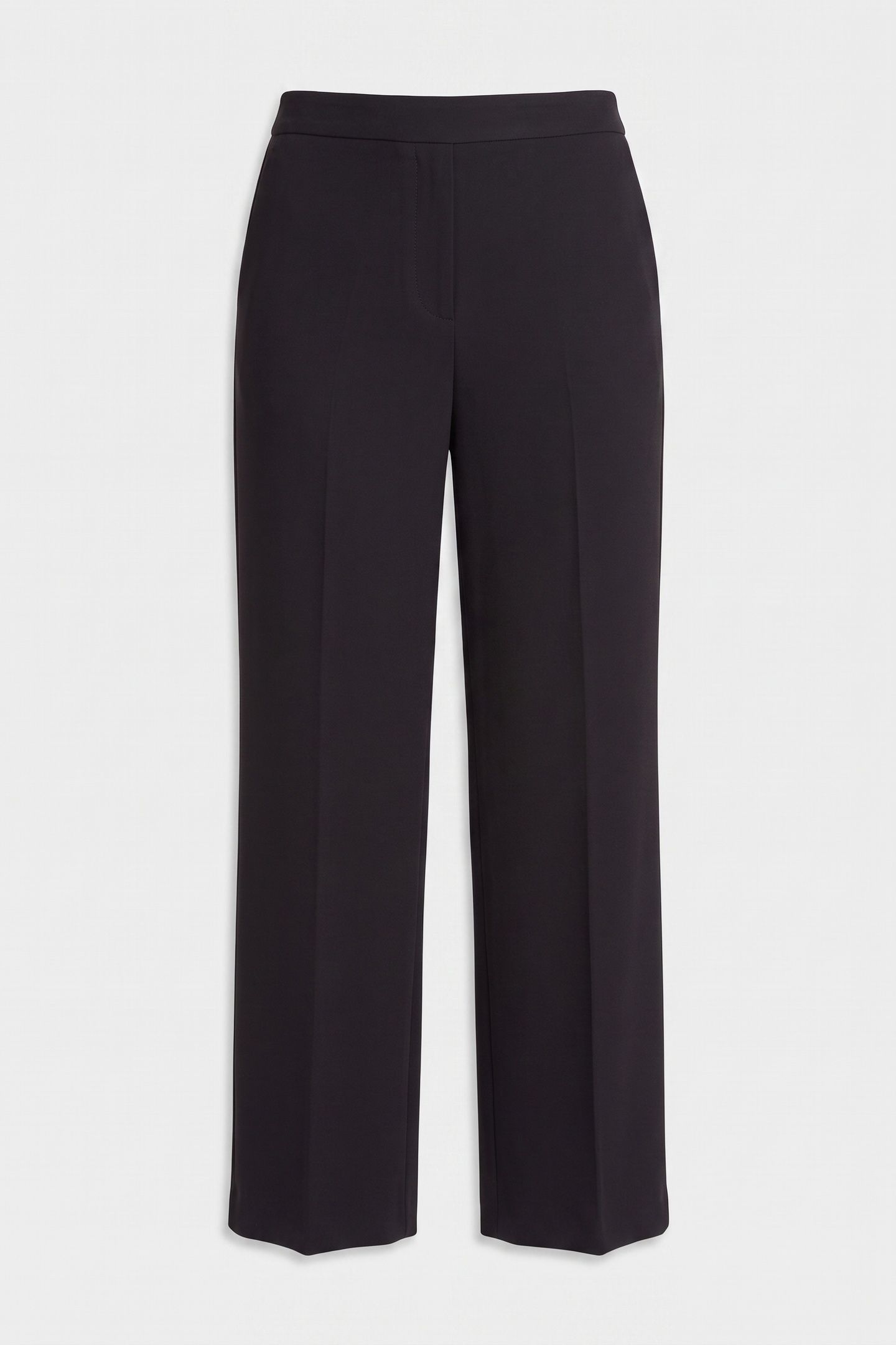STRETCH CREPE TRAVEL TROUSER BLACK 3