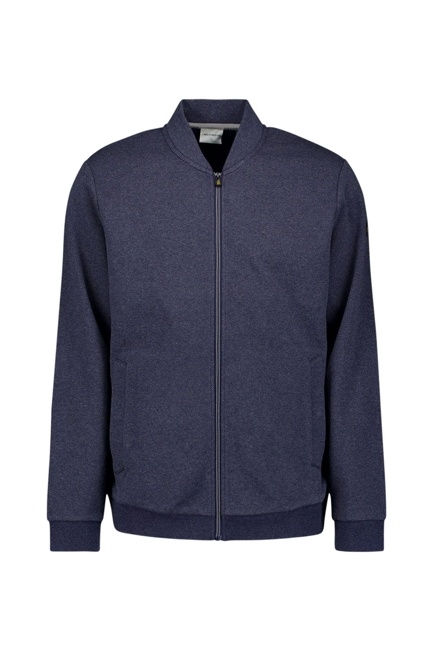 SWEATER FULL ZIP COLLEGE COLLAR TWILL RELIEF NIGHT 5