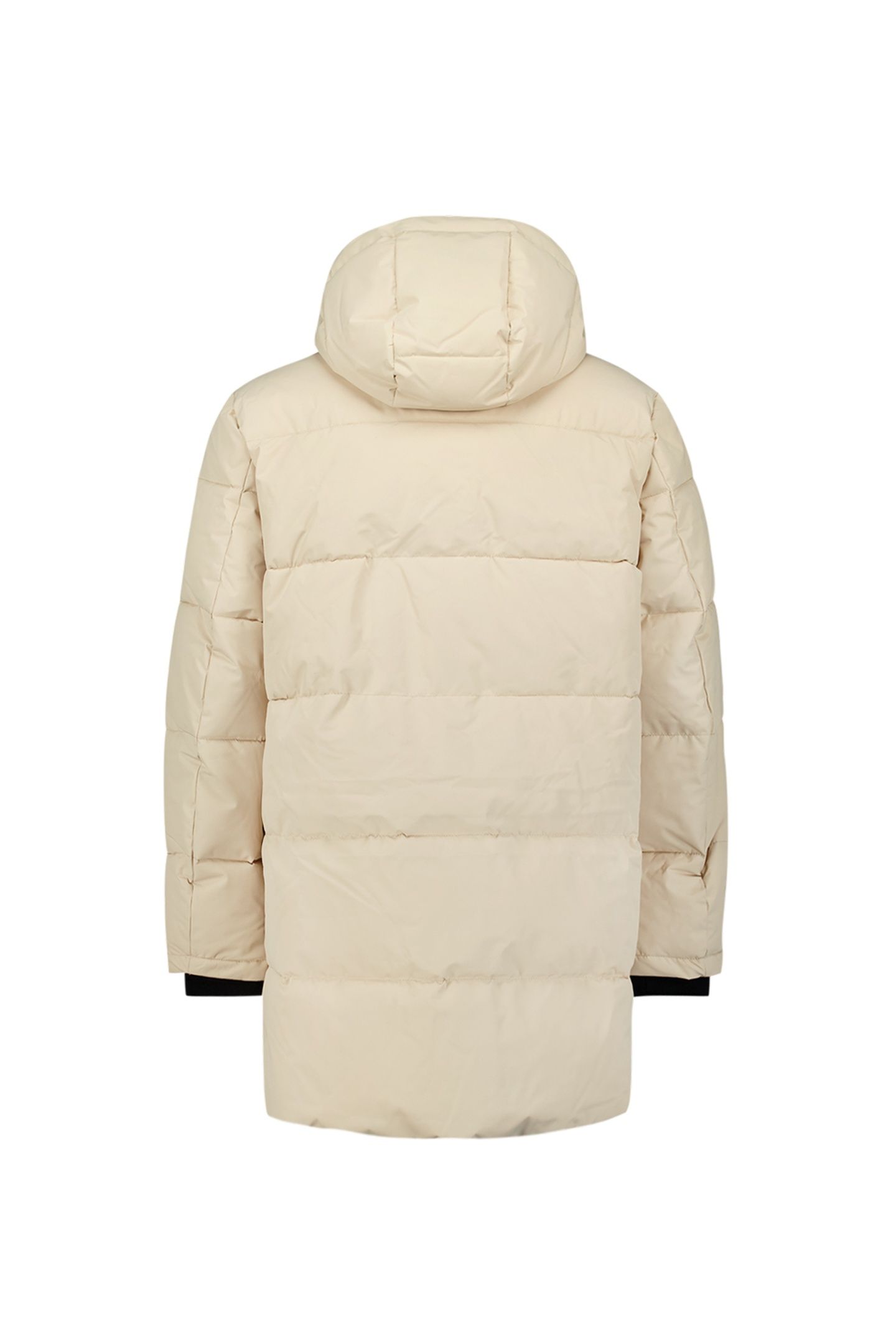 JACKET LONG PARKA HOOD PADDED CREAM 6