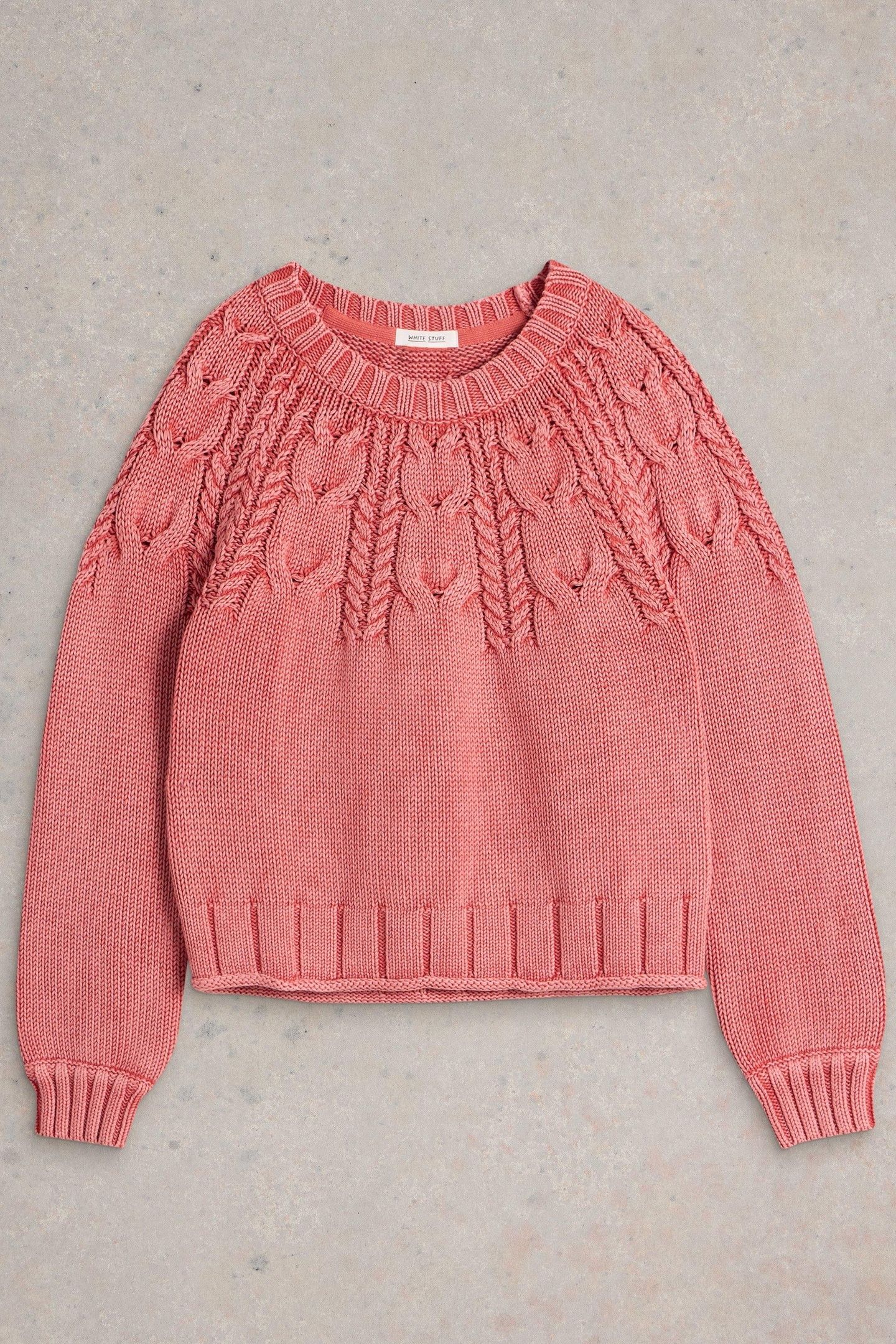 MIA CABLE JUMPER PINK MULTI 4