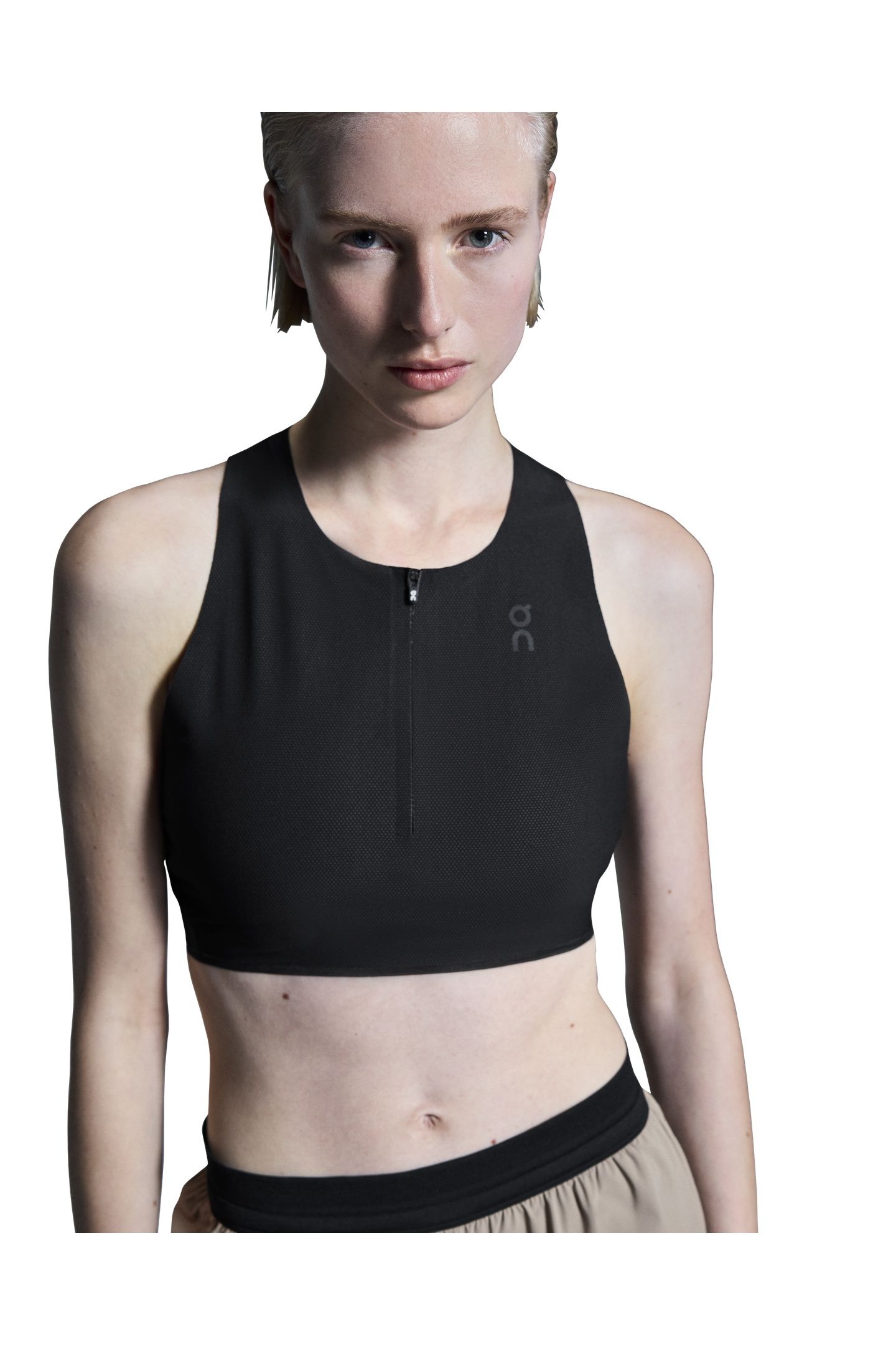 RACE CROP 3 BLACK 6