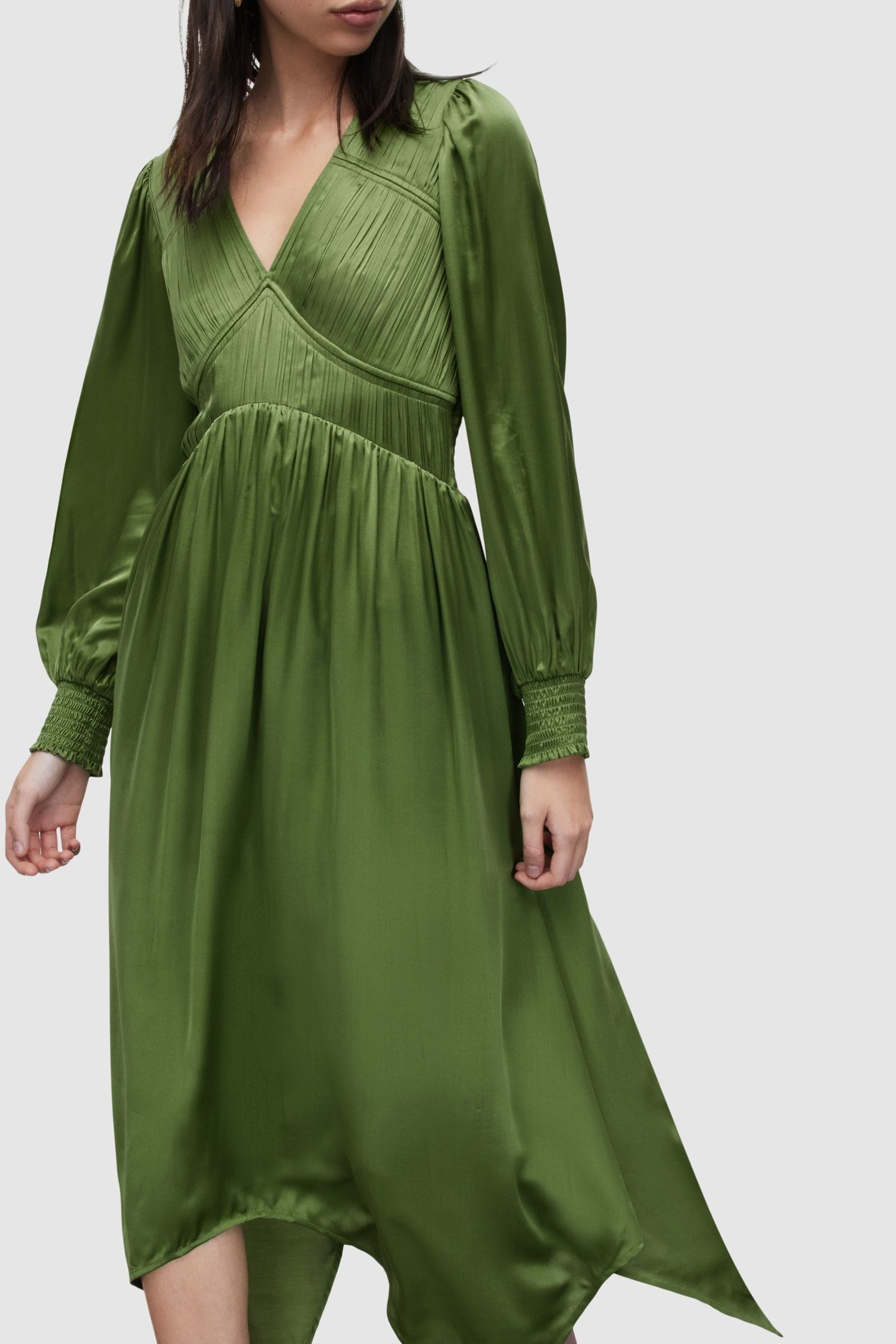 ESTELLE DRESS CACTUS GREEN 2