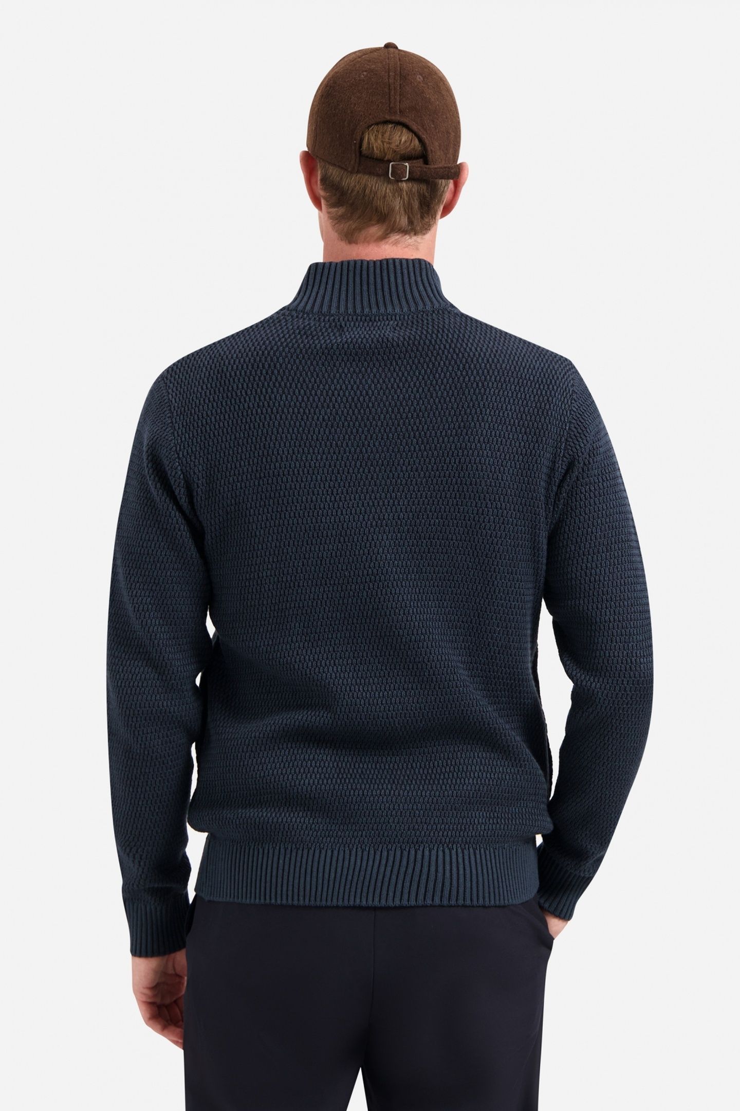 CARDIGAN 2 COLOURED MELANGE NIGHT 4