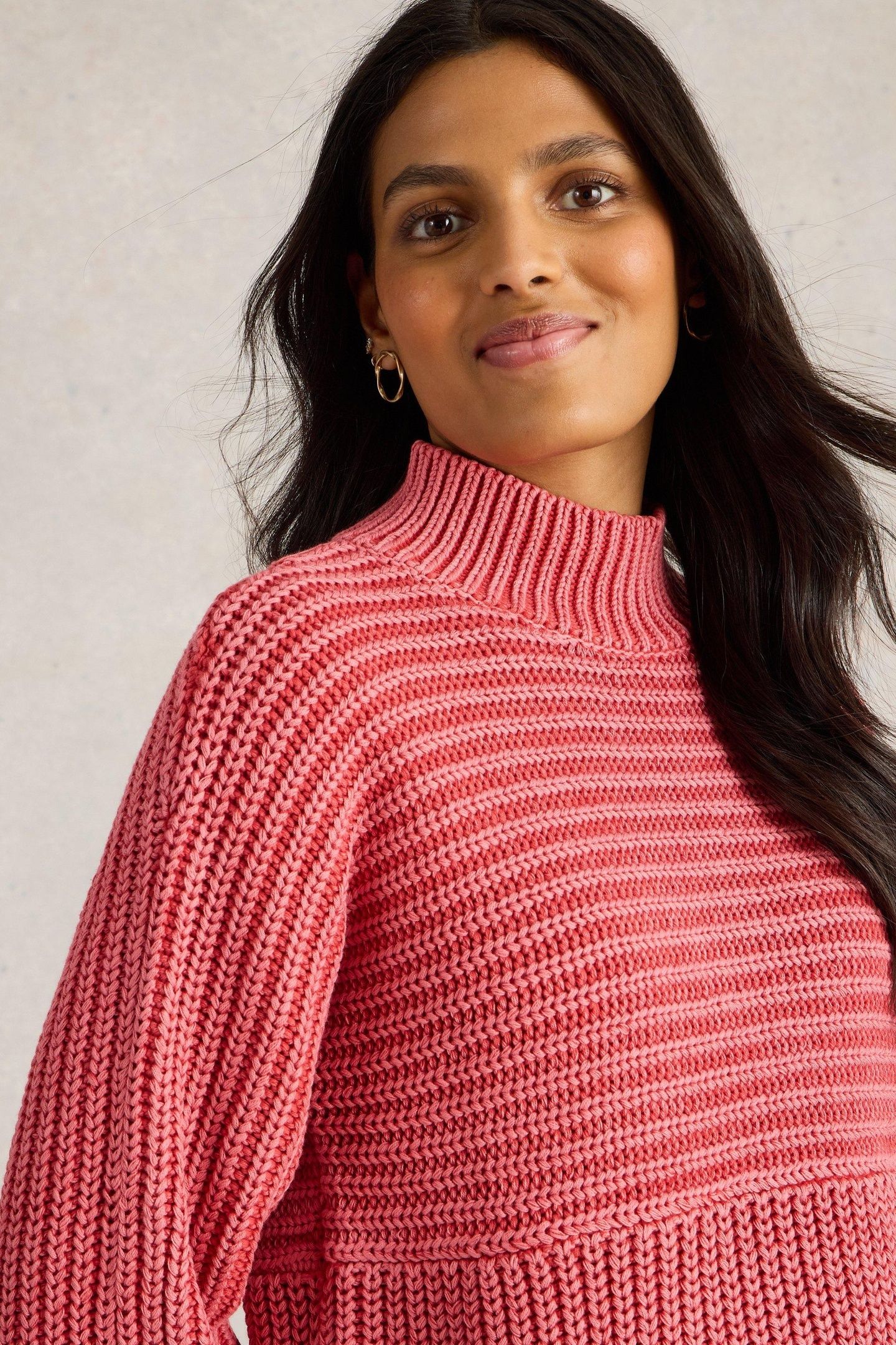 MARLEY MIX COTTON JUMPER MID PINK 6