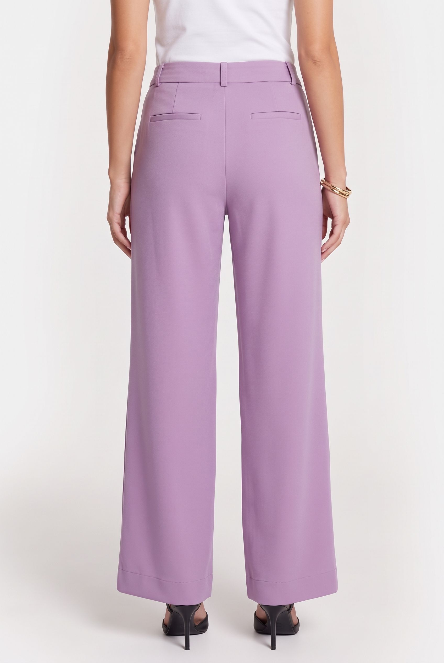 LEXIE TROUSERS LILAC SHIMMER 2