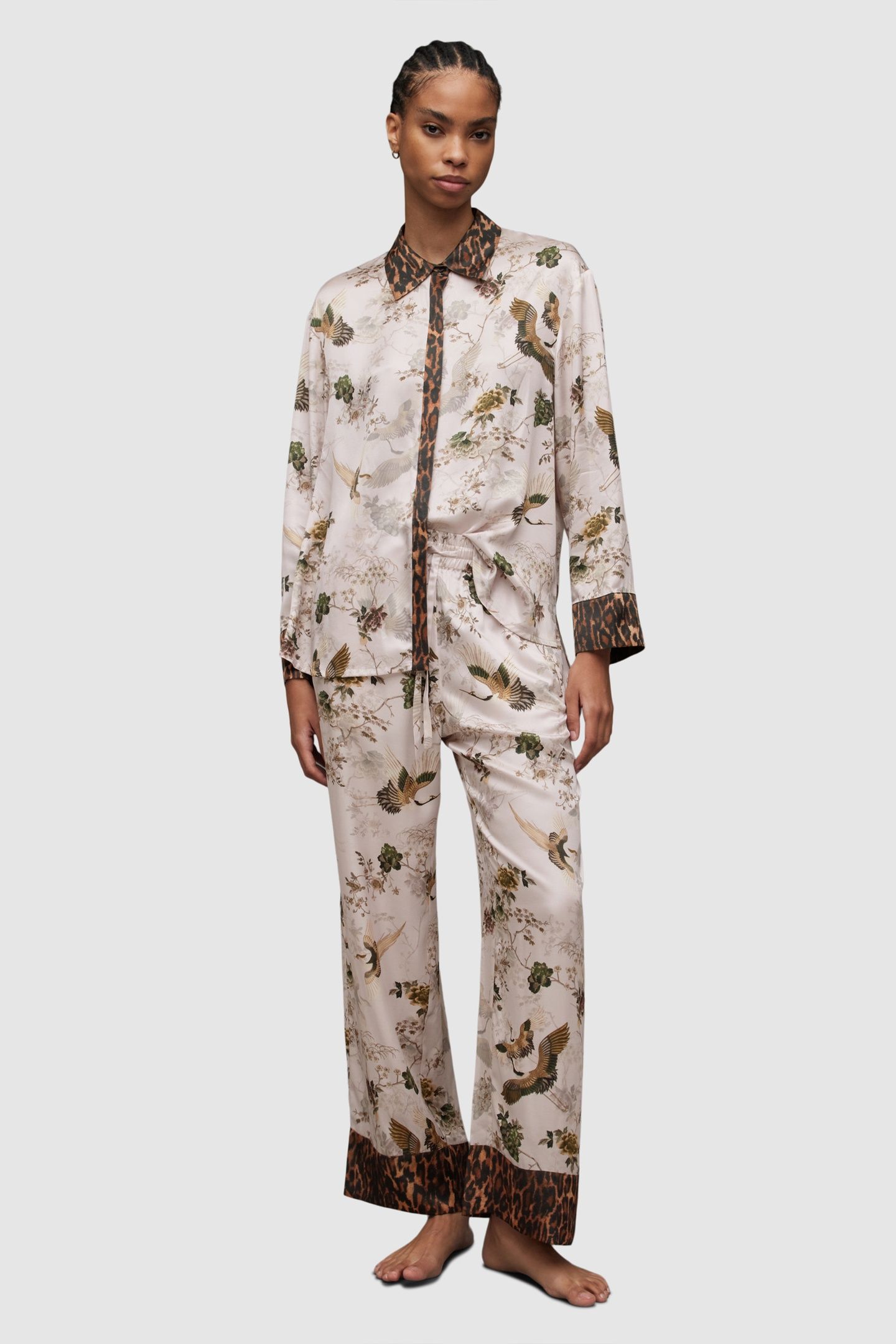 SOFI PEGGY PJ SHIRT DUSTY PINK 2