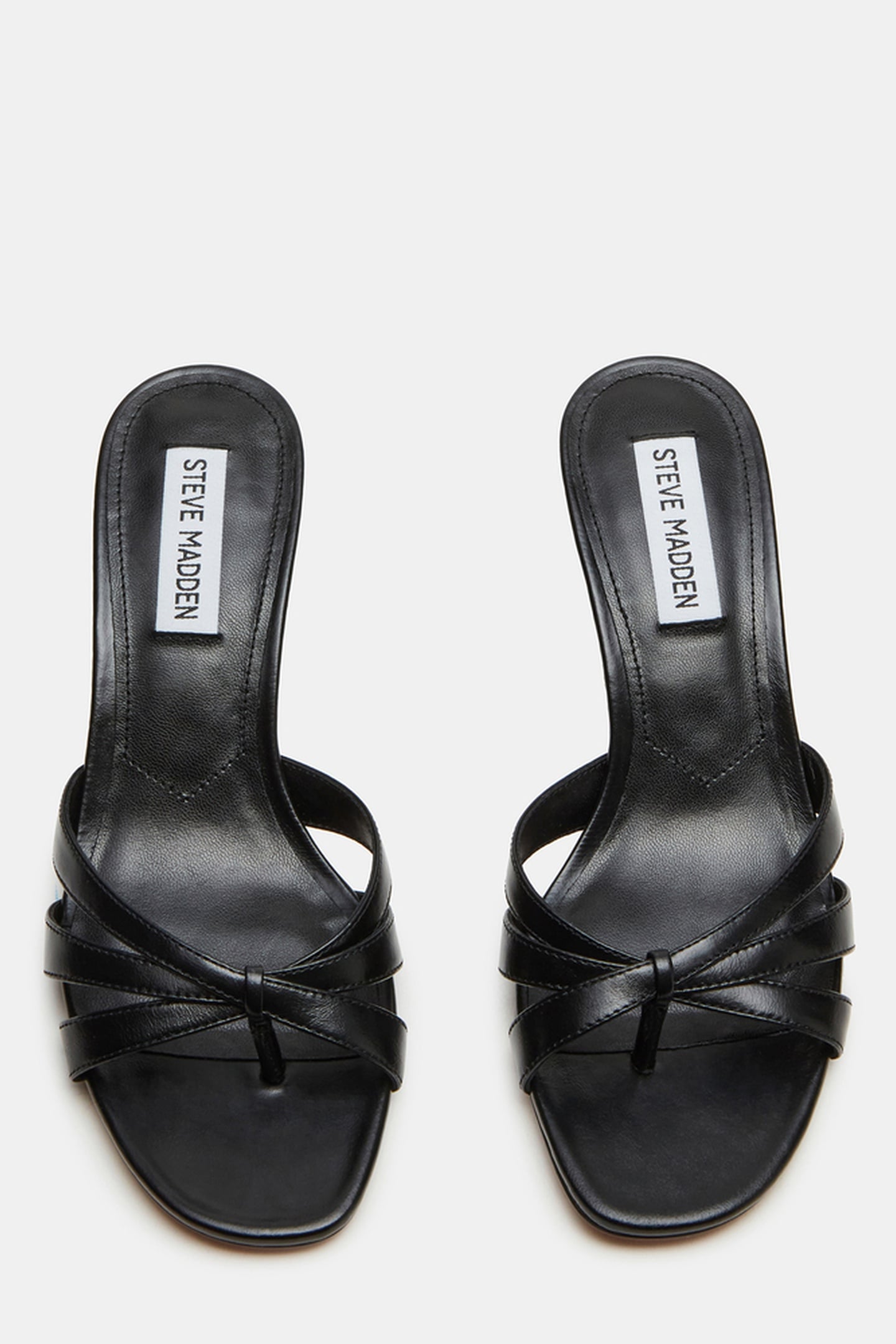 CARY SANDALS BLACK LEATHER 5