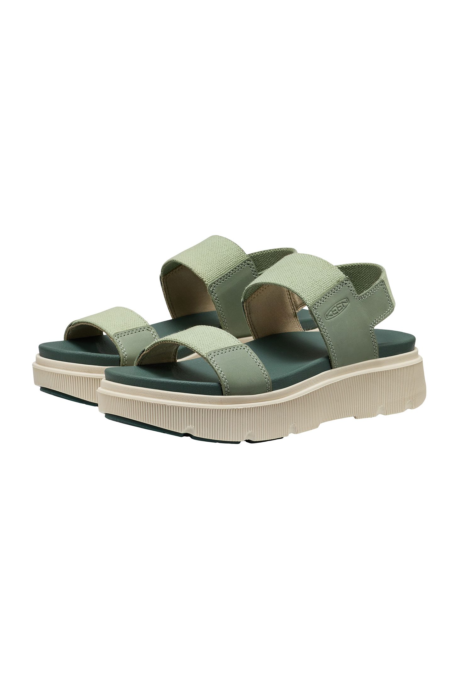 ELLE MILA BACKSTRAP LILY PAD/DARK FOREST 3