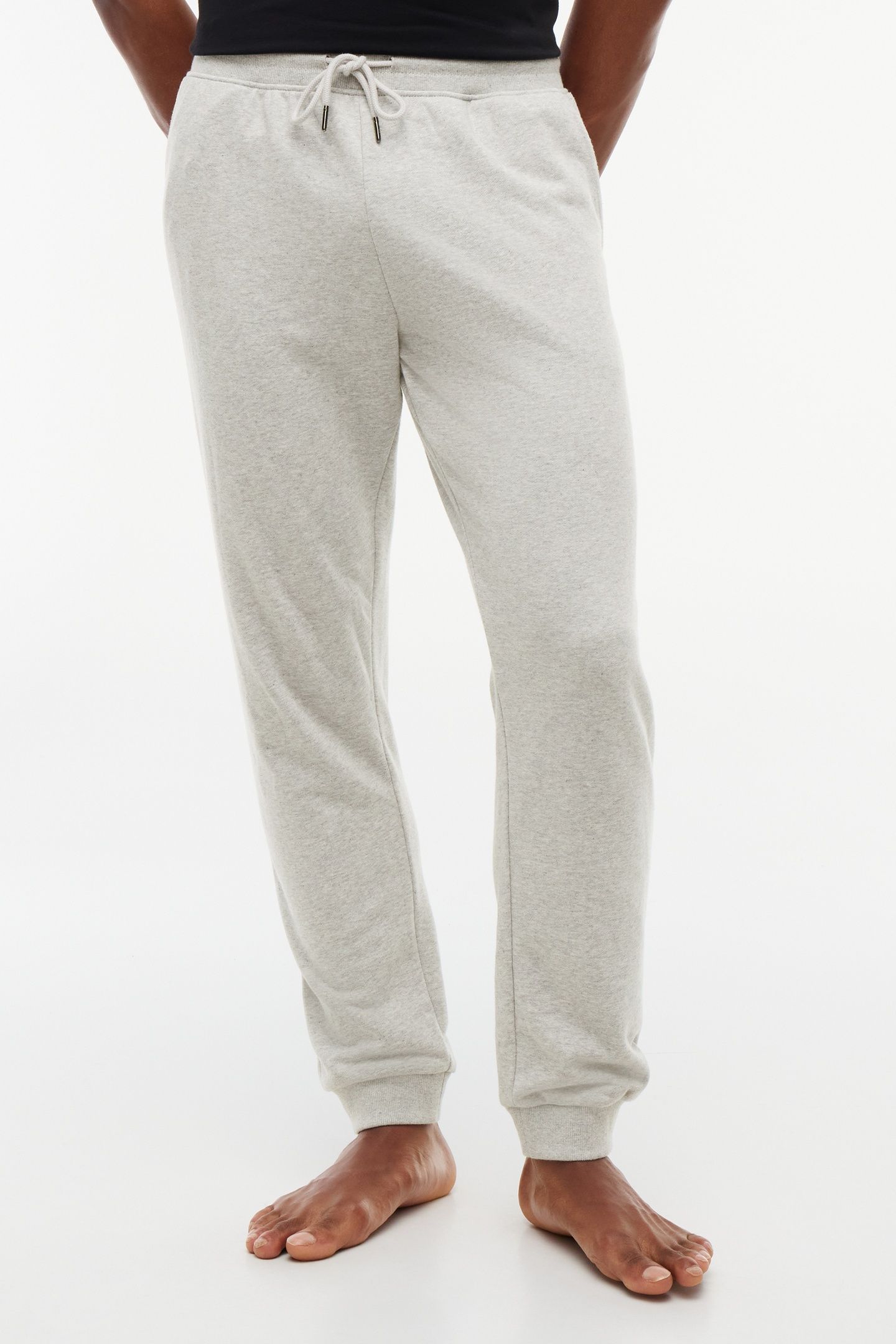 TRACK PANT ICE GREY HEATHER 1