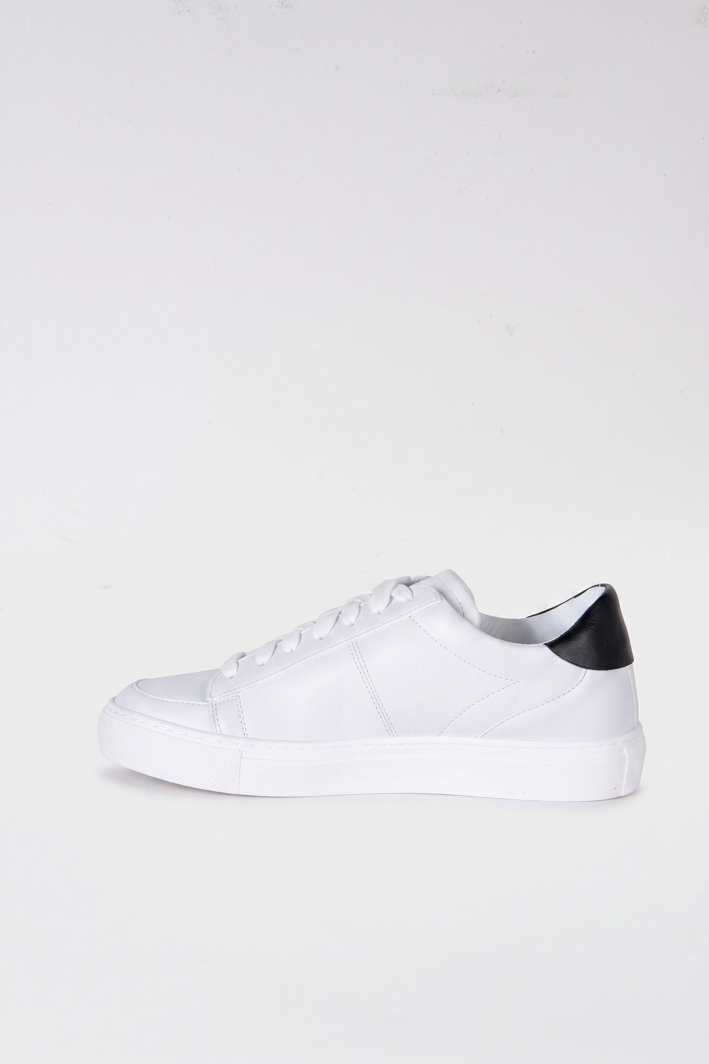 CALFSKIN SNEAKERS WHITE 2
