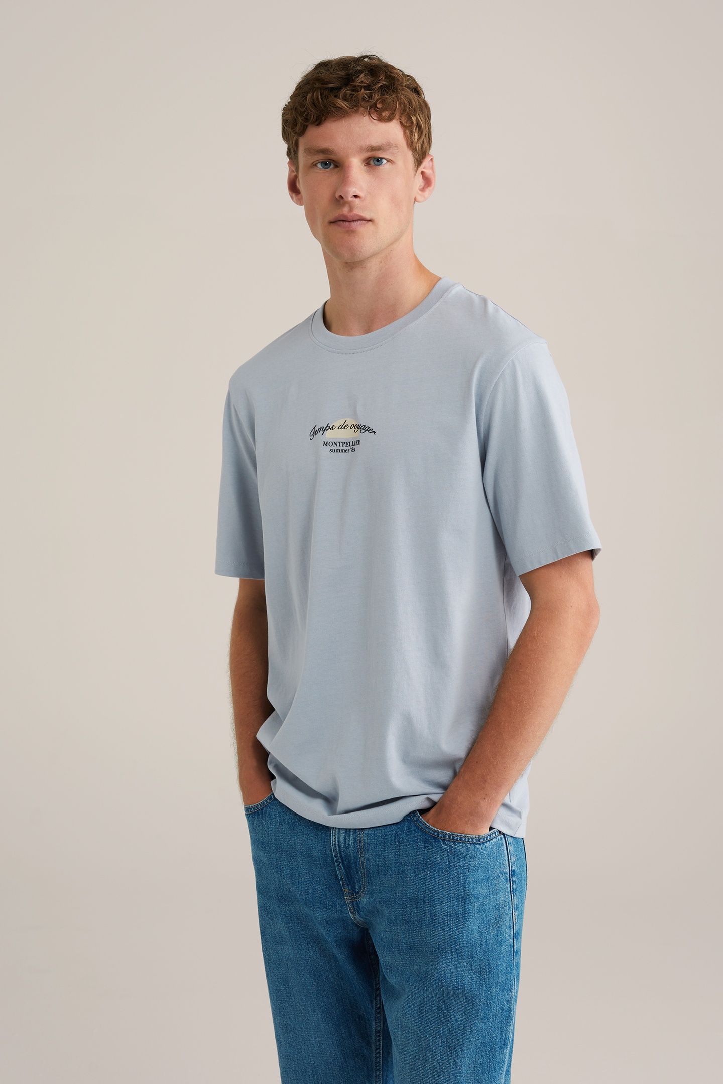 T-SHIRT ICE BLUE 1