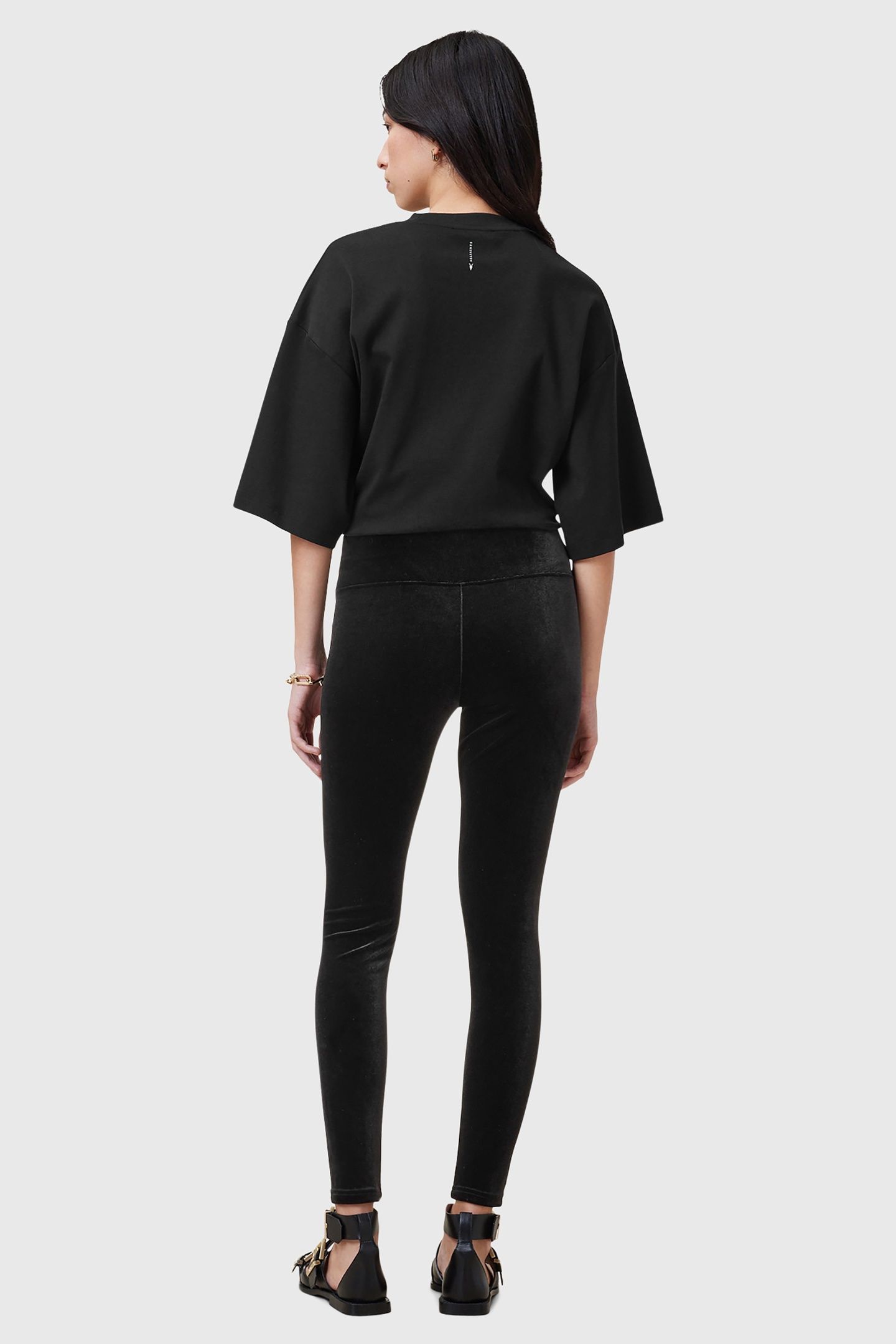 CORA VELVET LEGGING BLACK 5