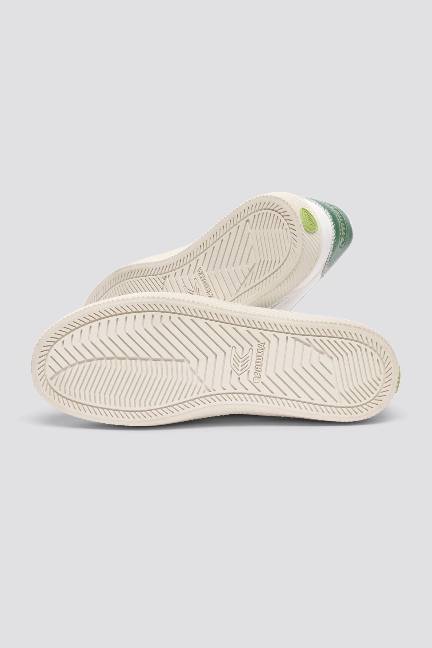 TOCA SOFT GRAIN LEATHER AND SUEDE WARM WHITE LUSH GREEN 6