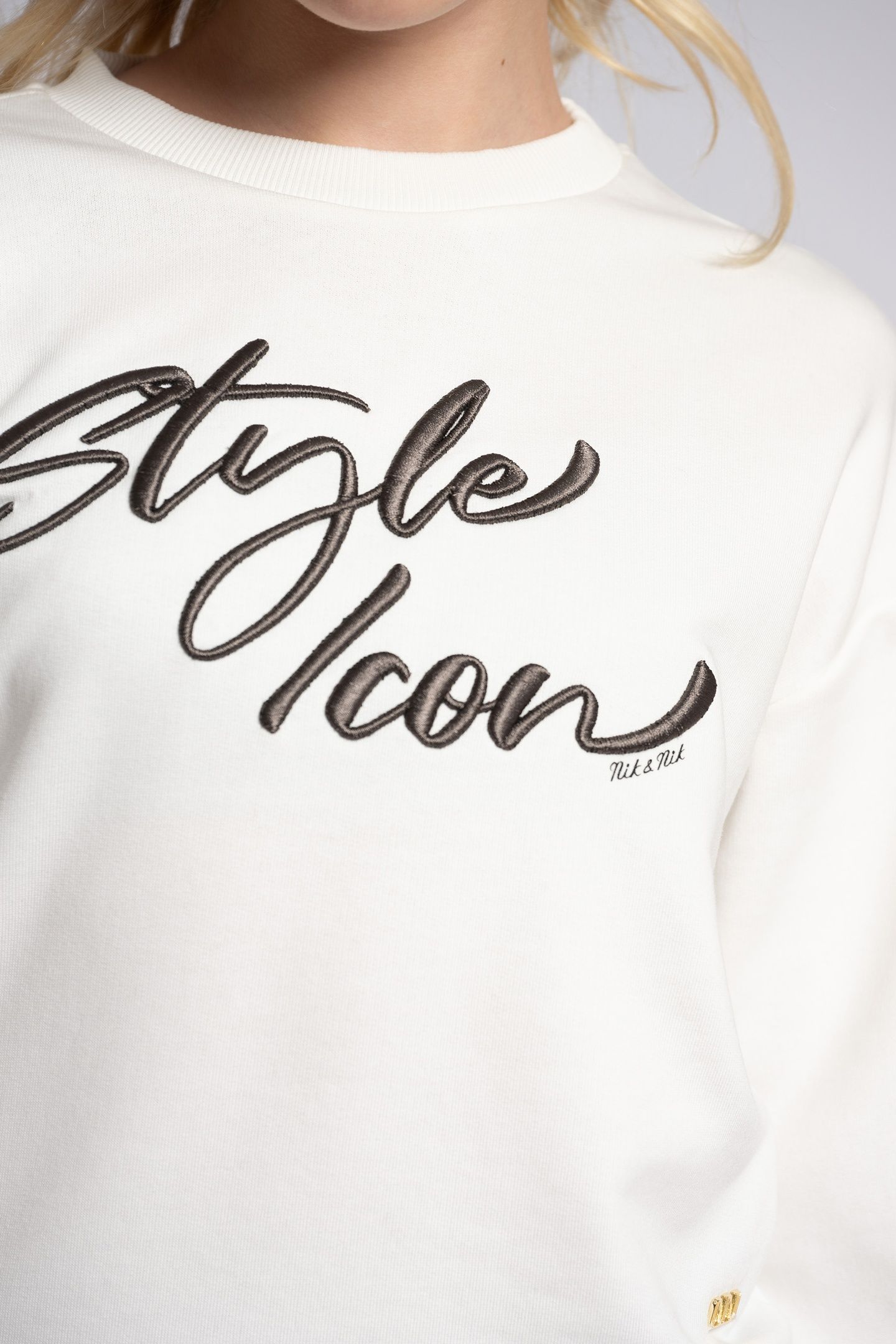 STYLE ICON SWEATSHIRT OFF WHITE 5