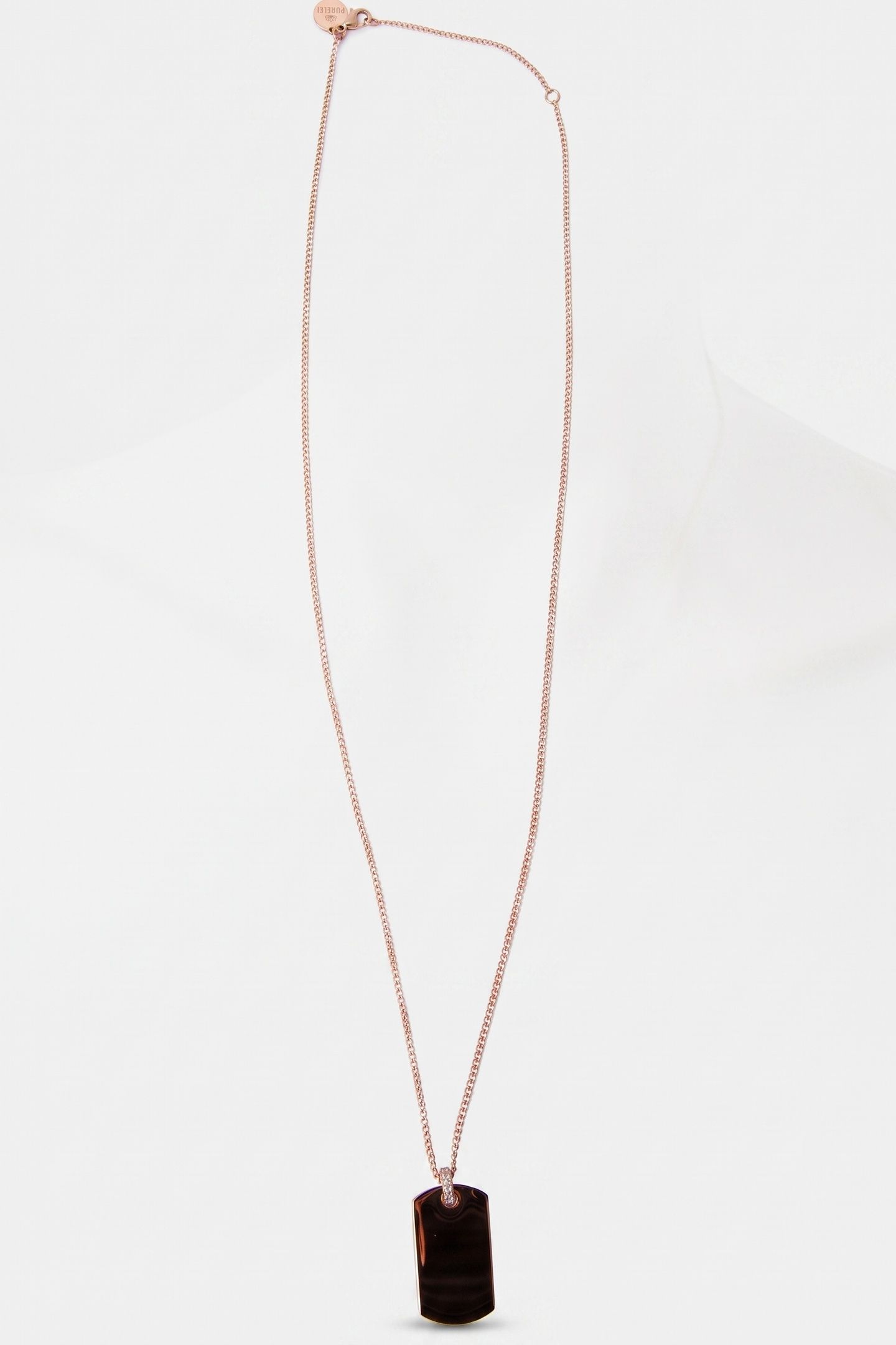 PLATE CHARM KETTE ROSEGOLD 2