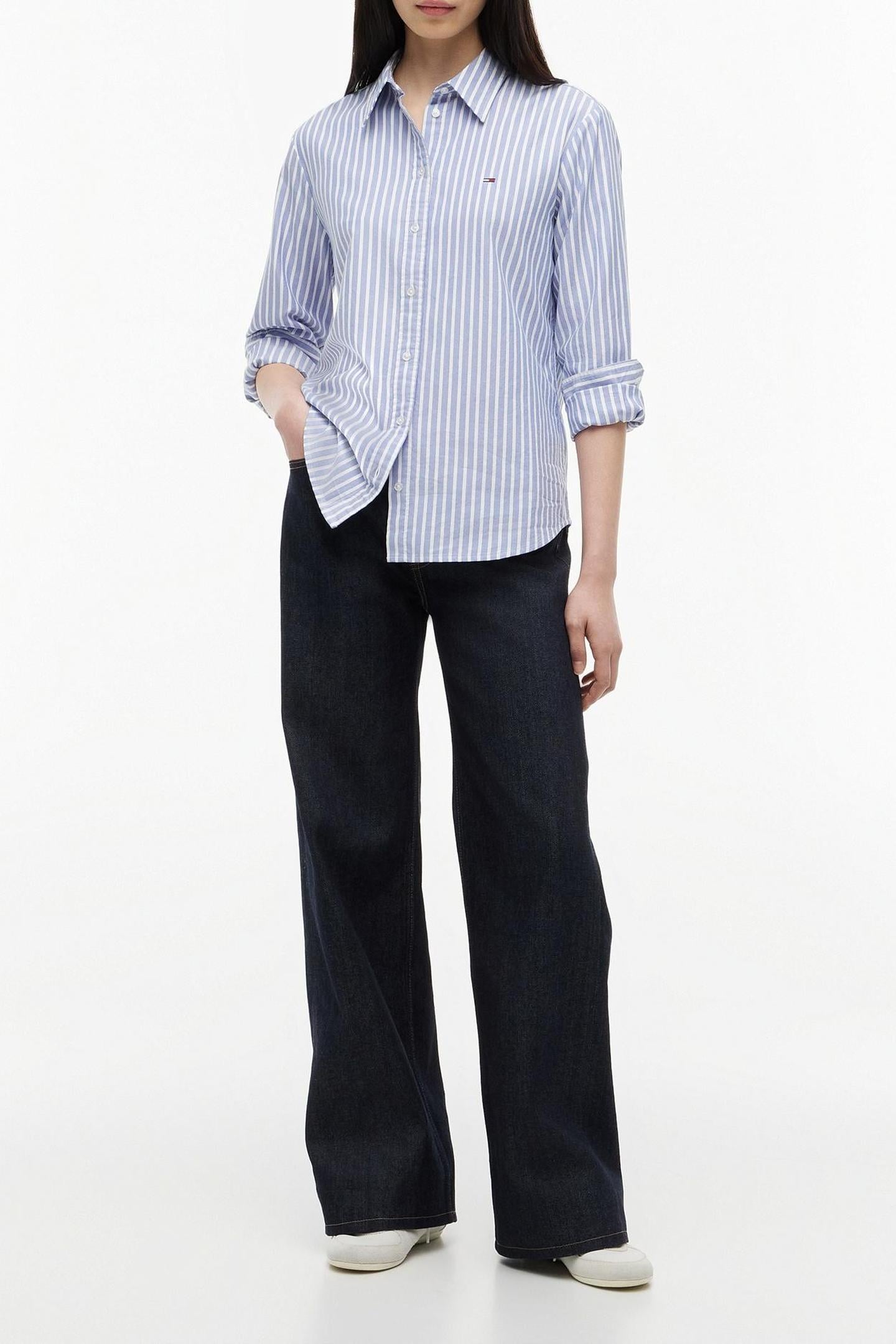 REGULAR OXFORD SHIRT NOBLE BLUE/STRIPE 1