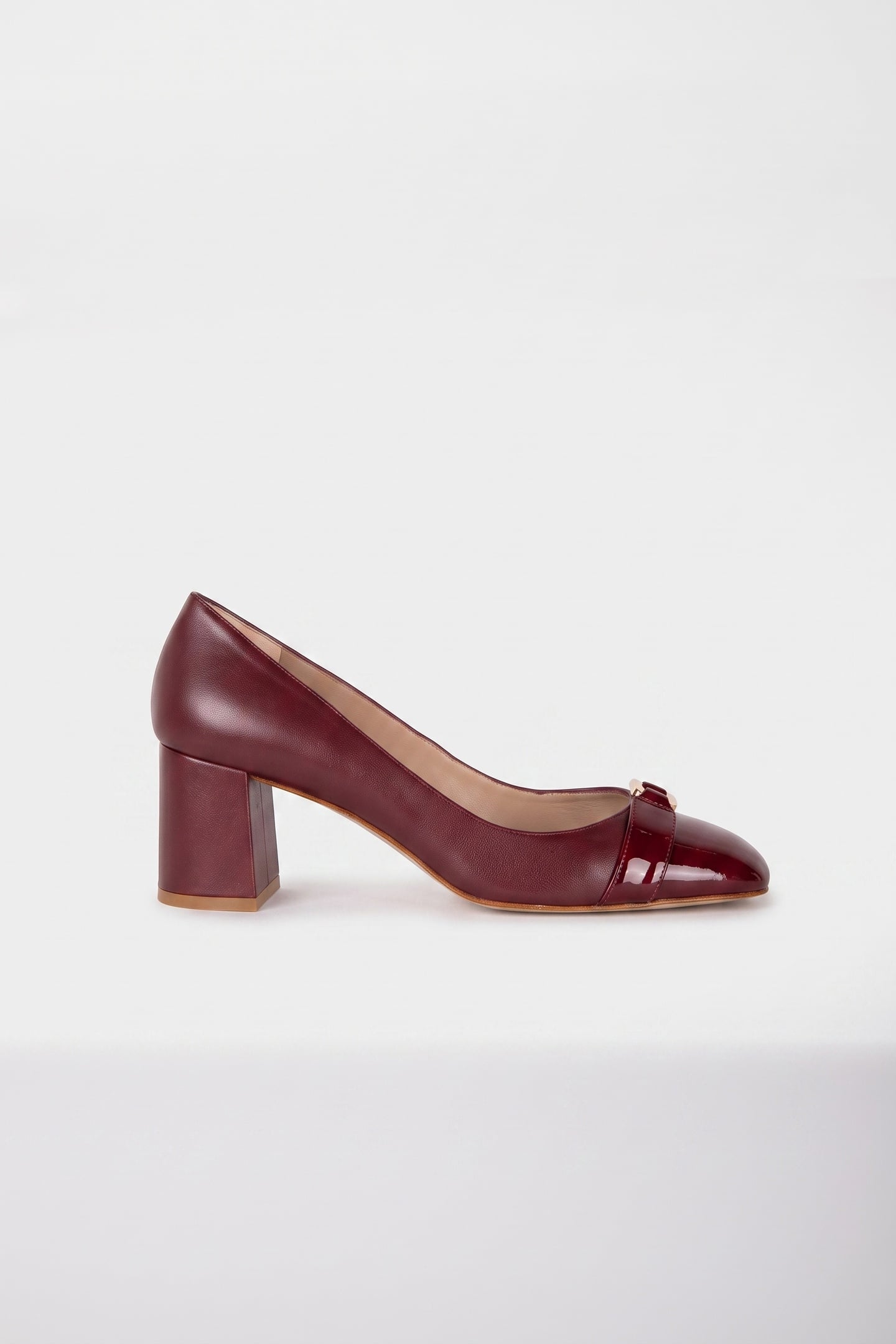 KATE OLOID BLOCK BURGUNDY 1