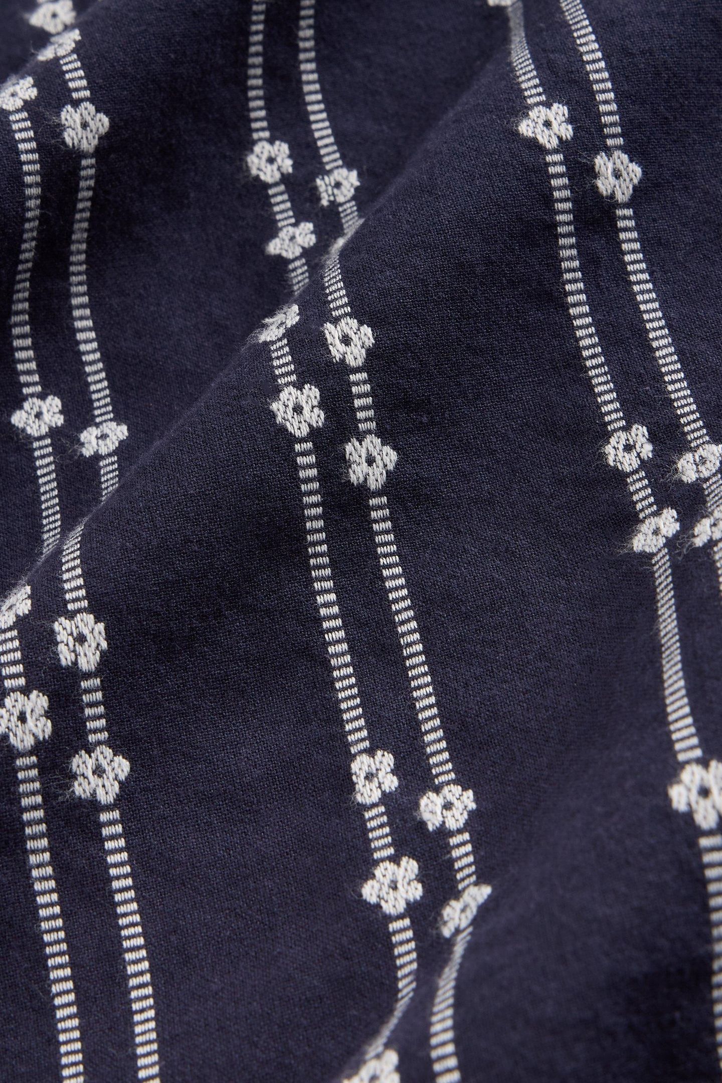 RAE ORGANIC COTTON TOP NAVY MULTI 7