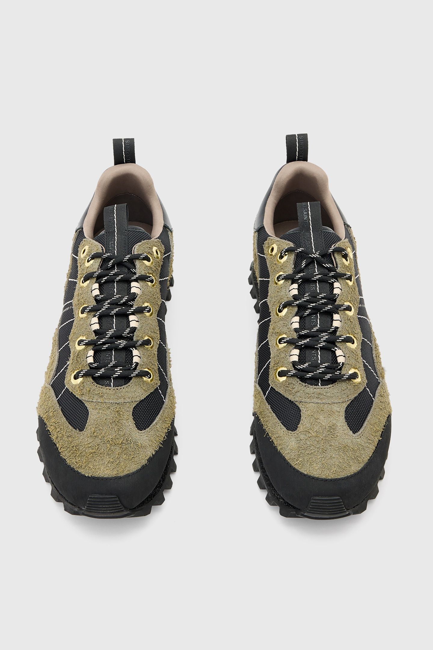NEVIS SNEAKER KHAKI GREEN/BLACK 4