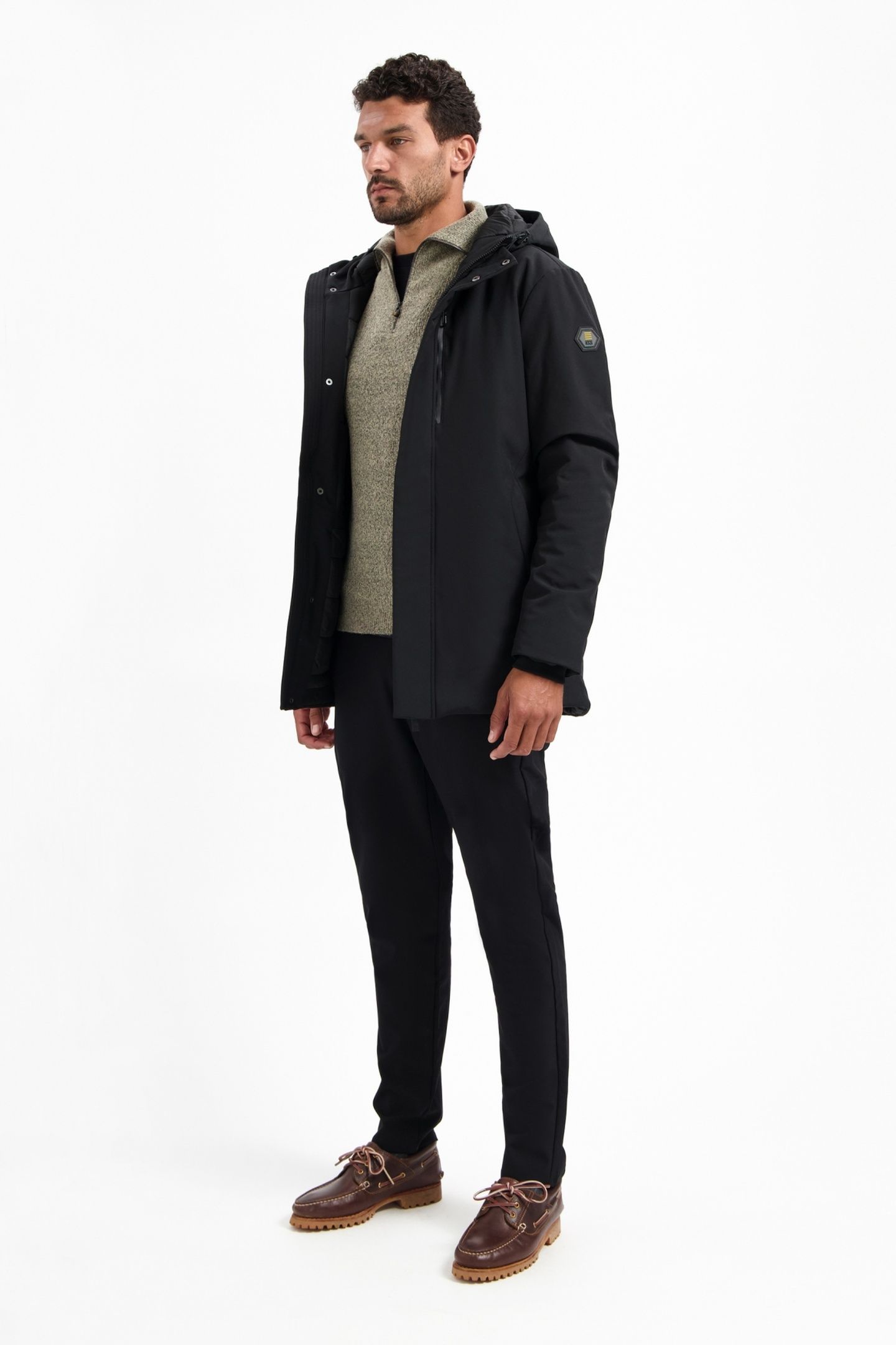 JACKET LONG SOFT SHELL BLACK 2