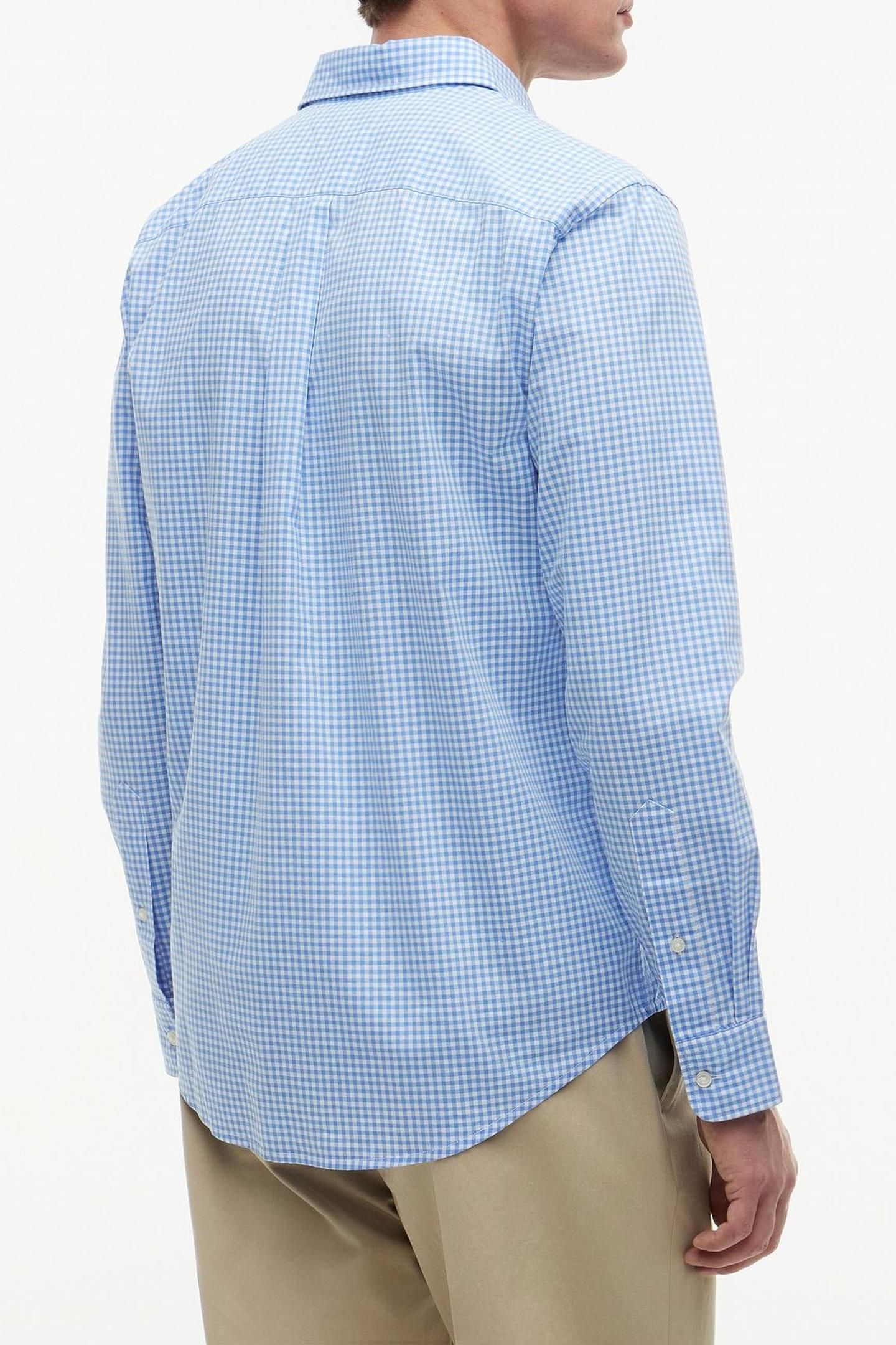 FLEX POPLIN GINGHAM BLUE SPELL/CHECK 2