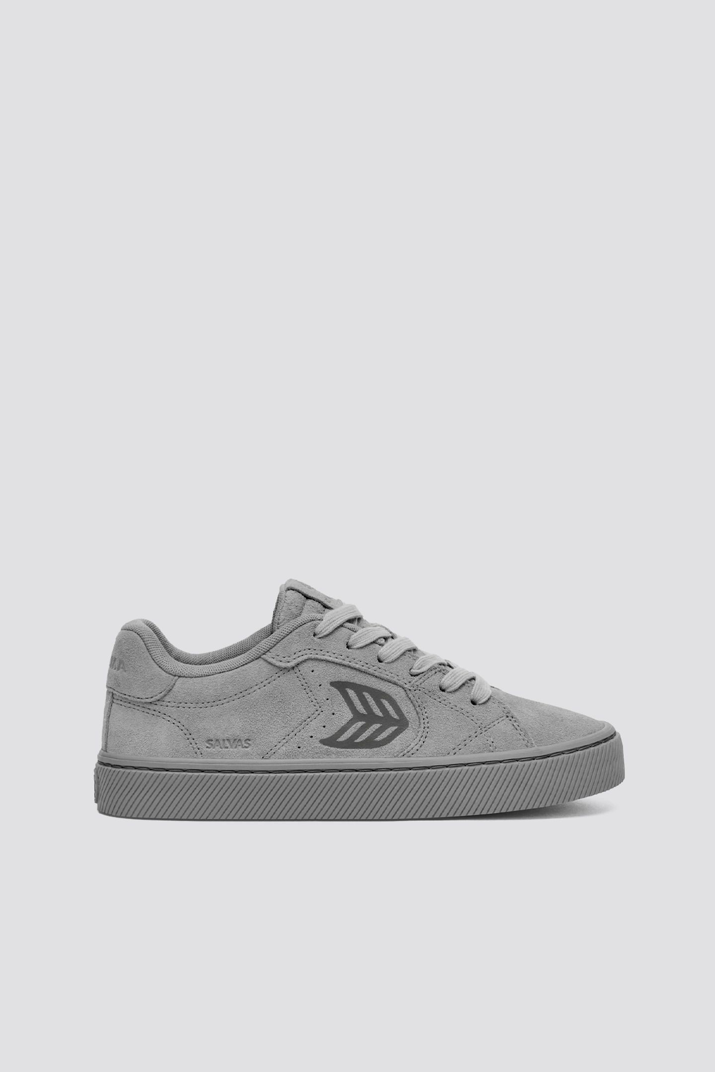 SALVAS SUEDE ALL LIGHT GREY 4