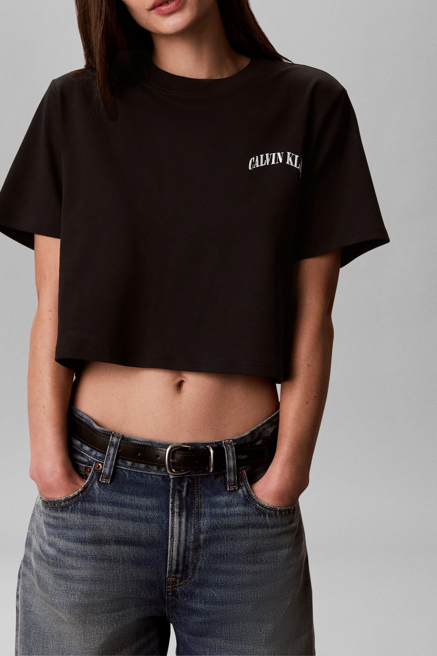 SHORT SLEEVE SLEEK INTERLOCK EASY TEE BLACK 5