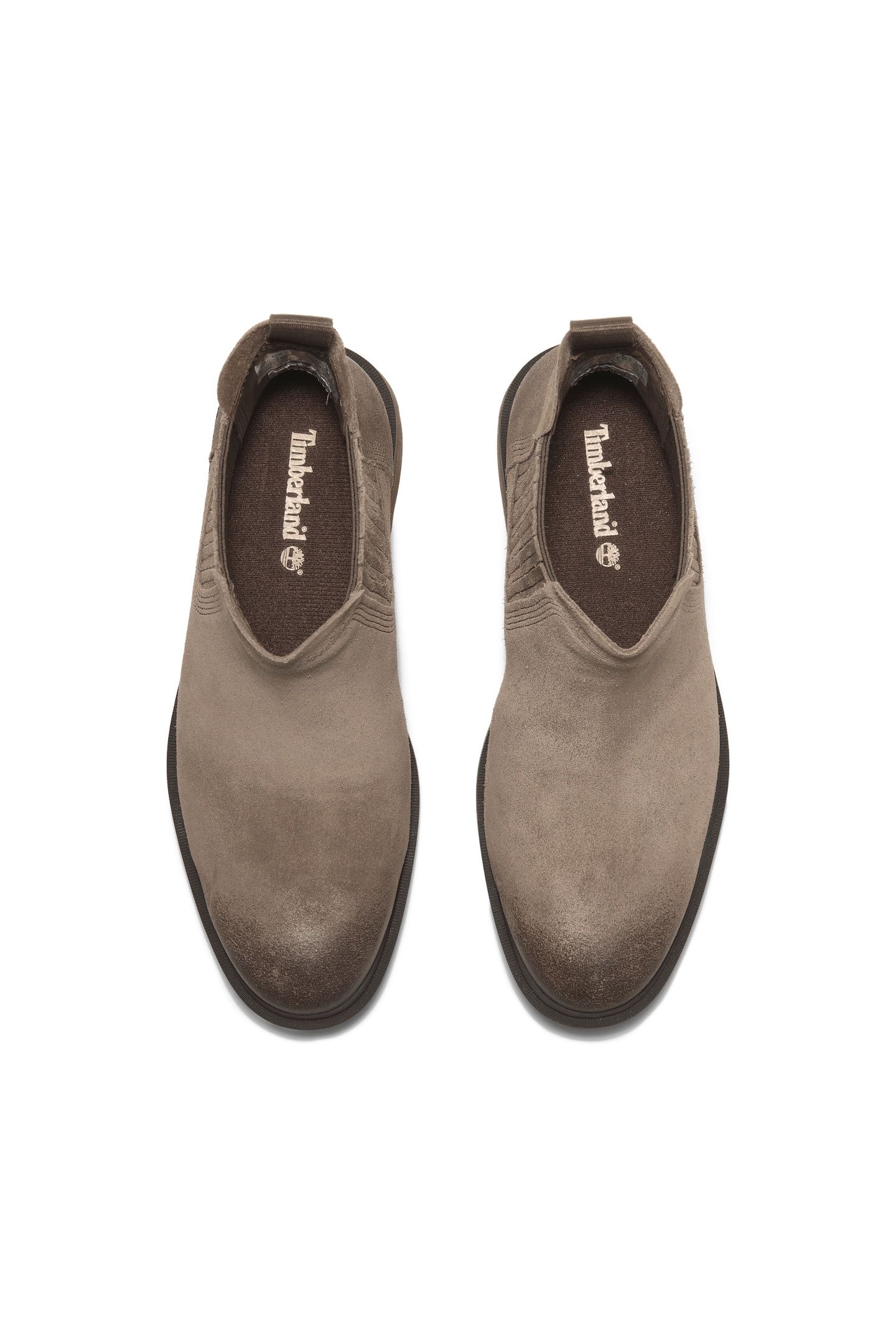 BRIMFIELD MID CHELSEA BOOT MEDIUM BROWN SUEDE 6