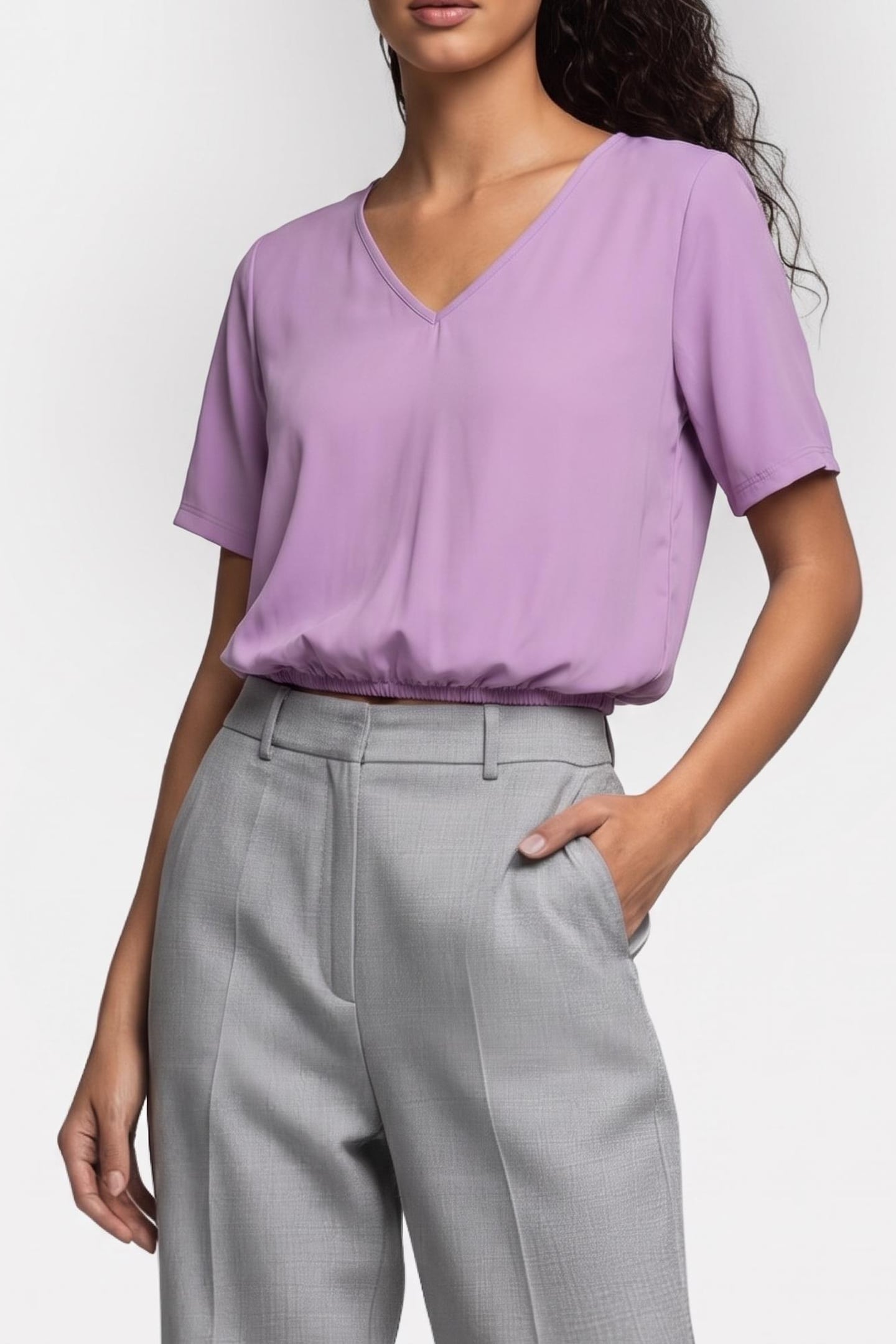 VICKY SHIRT LILA 1