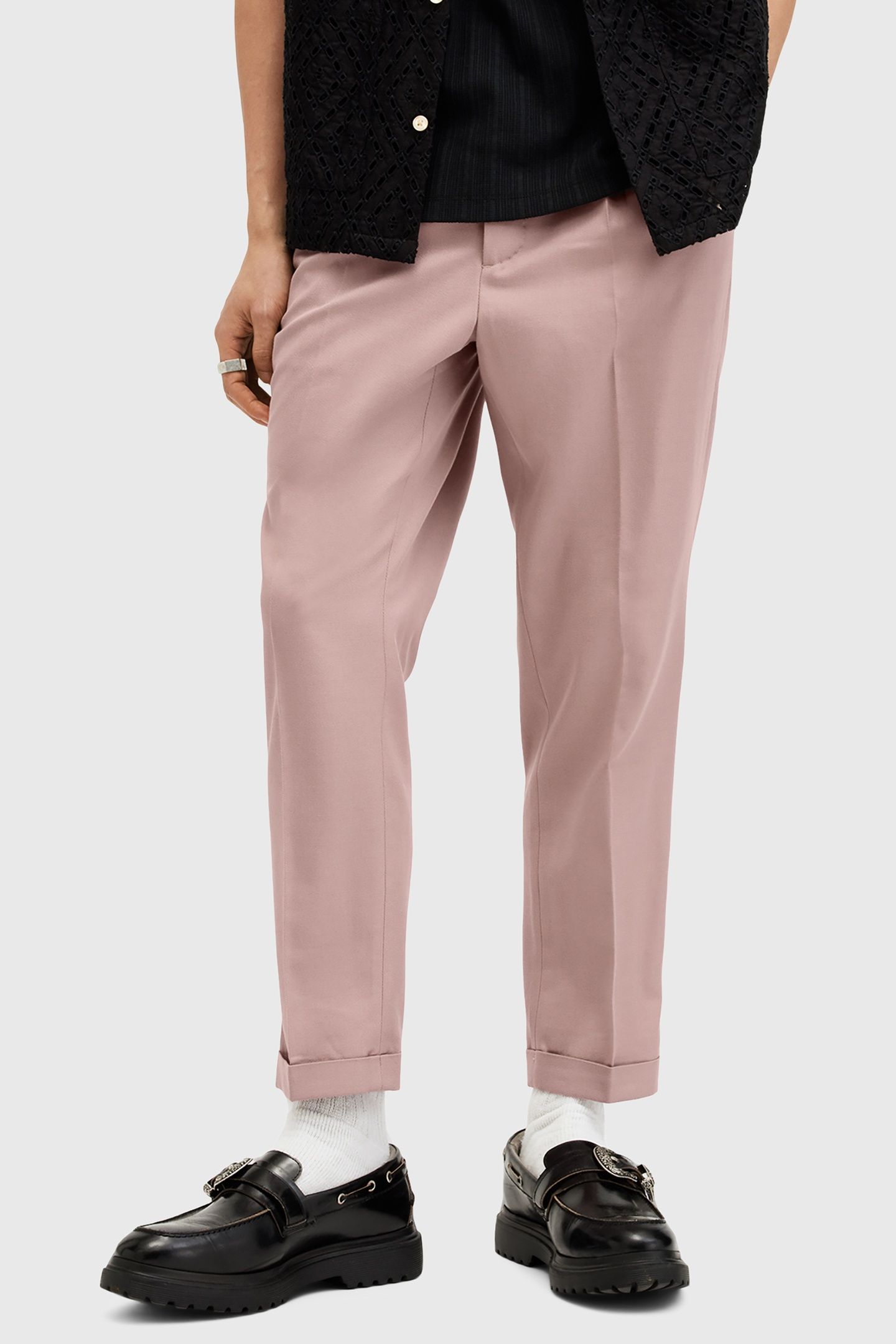 TALLIS TROUSER DUSTY PINK 2