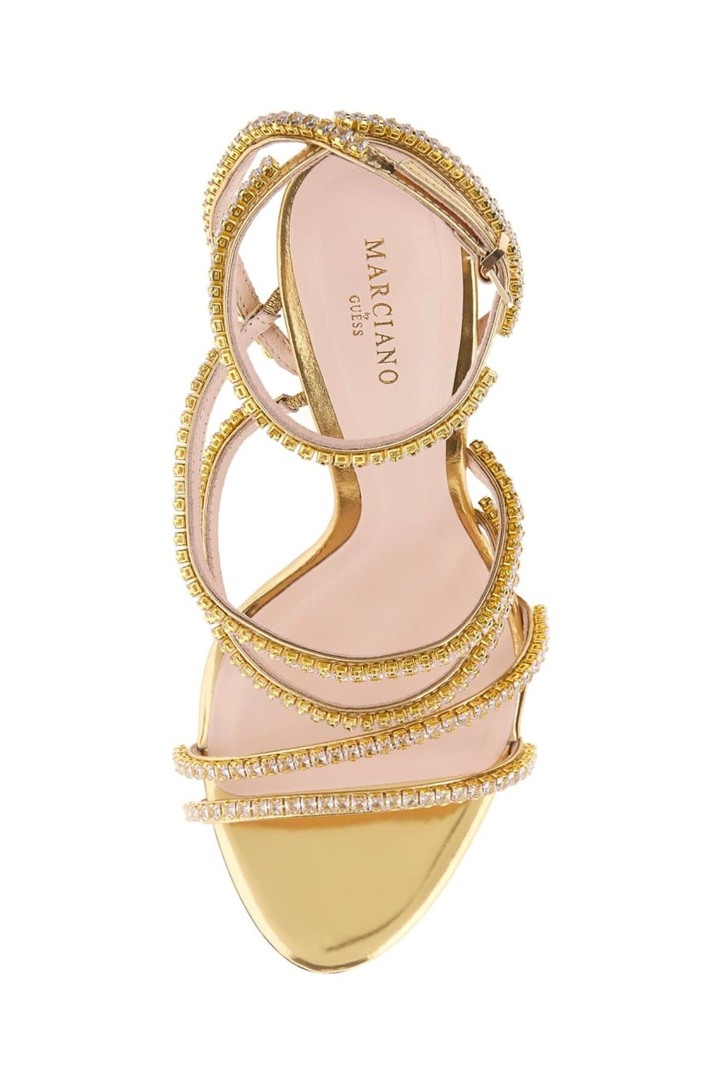 CRYSTAL SANDAL GOLD 4