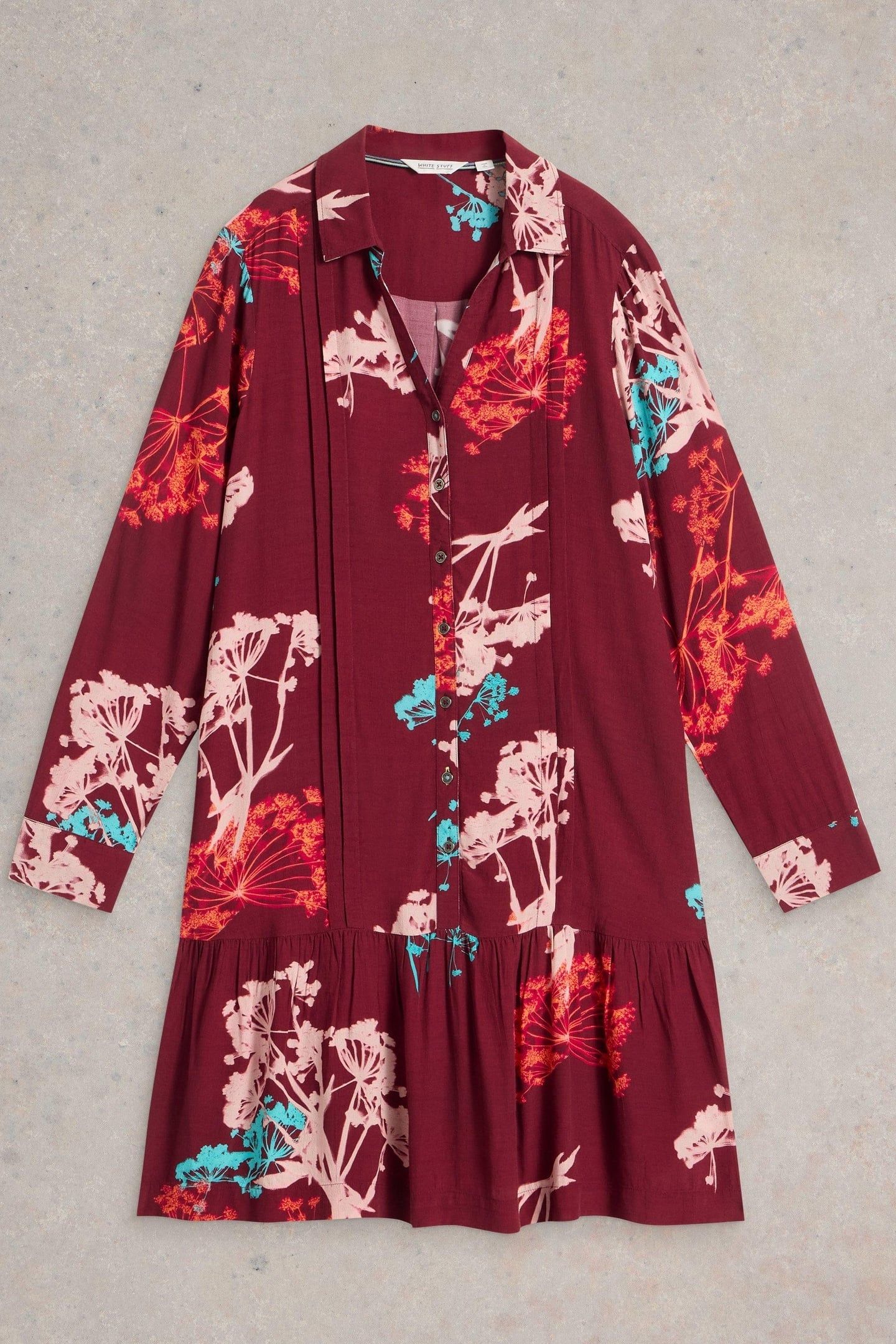 FRANKIE DRESS RED PRINT 3