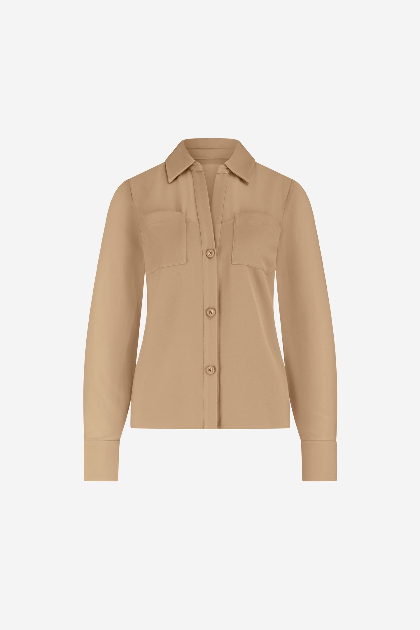 LARISA BLOUSE HAZELNUT 1