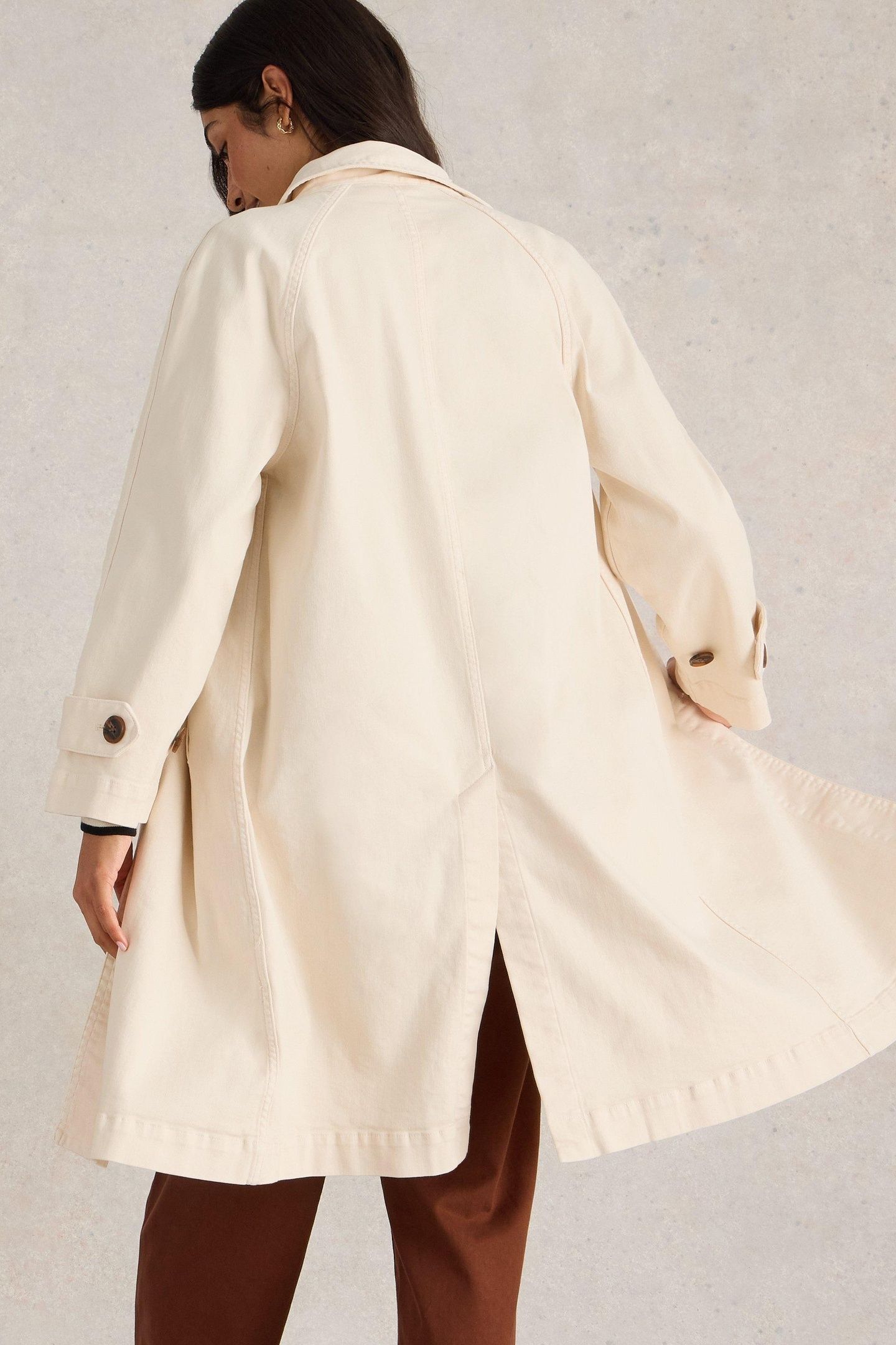 OAKLEIGH DENIM COAT LIGHT NATURAL 3