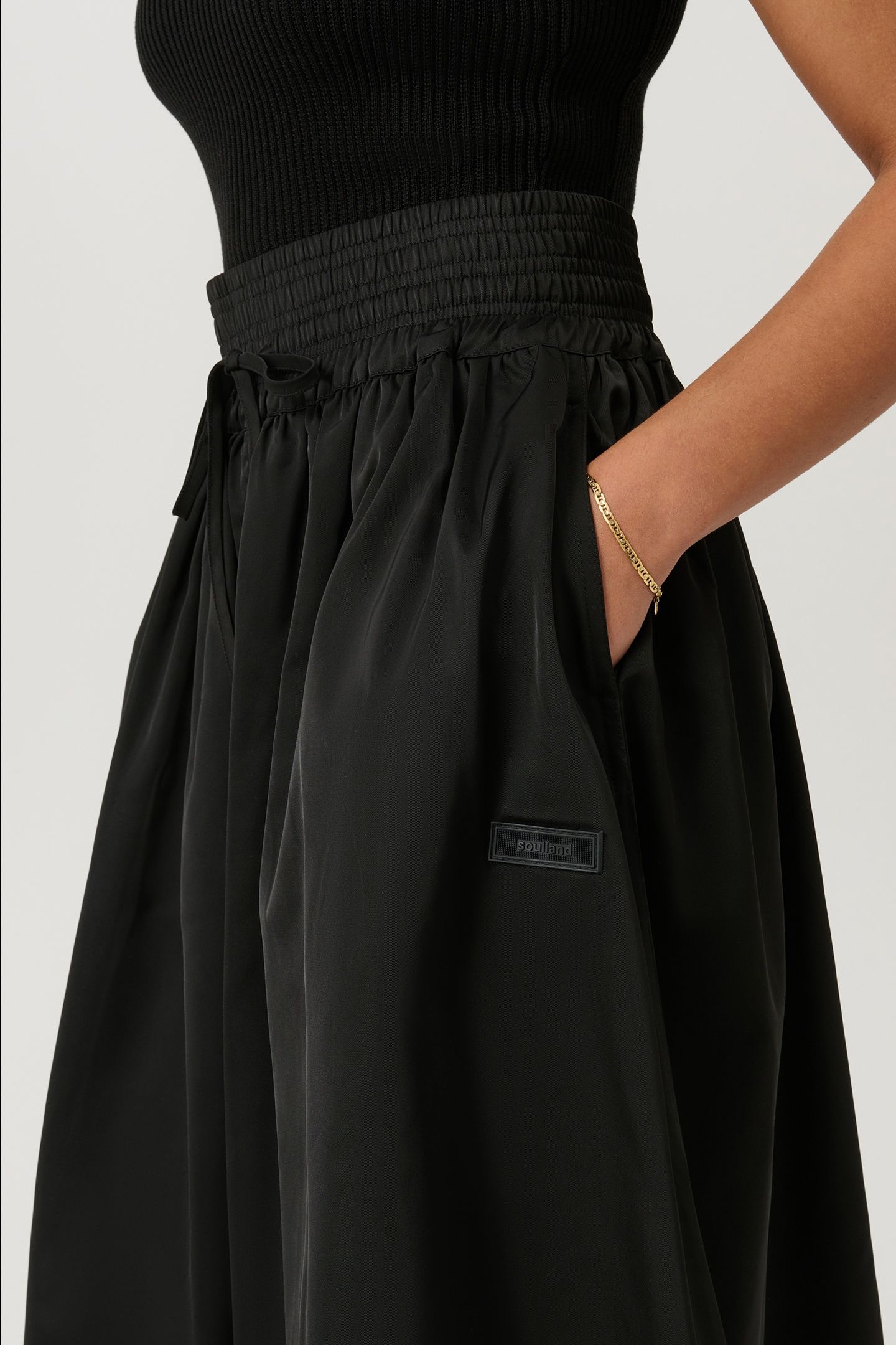 MEIR SKIRT BLACK 3