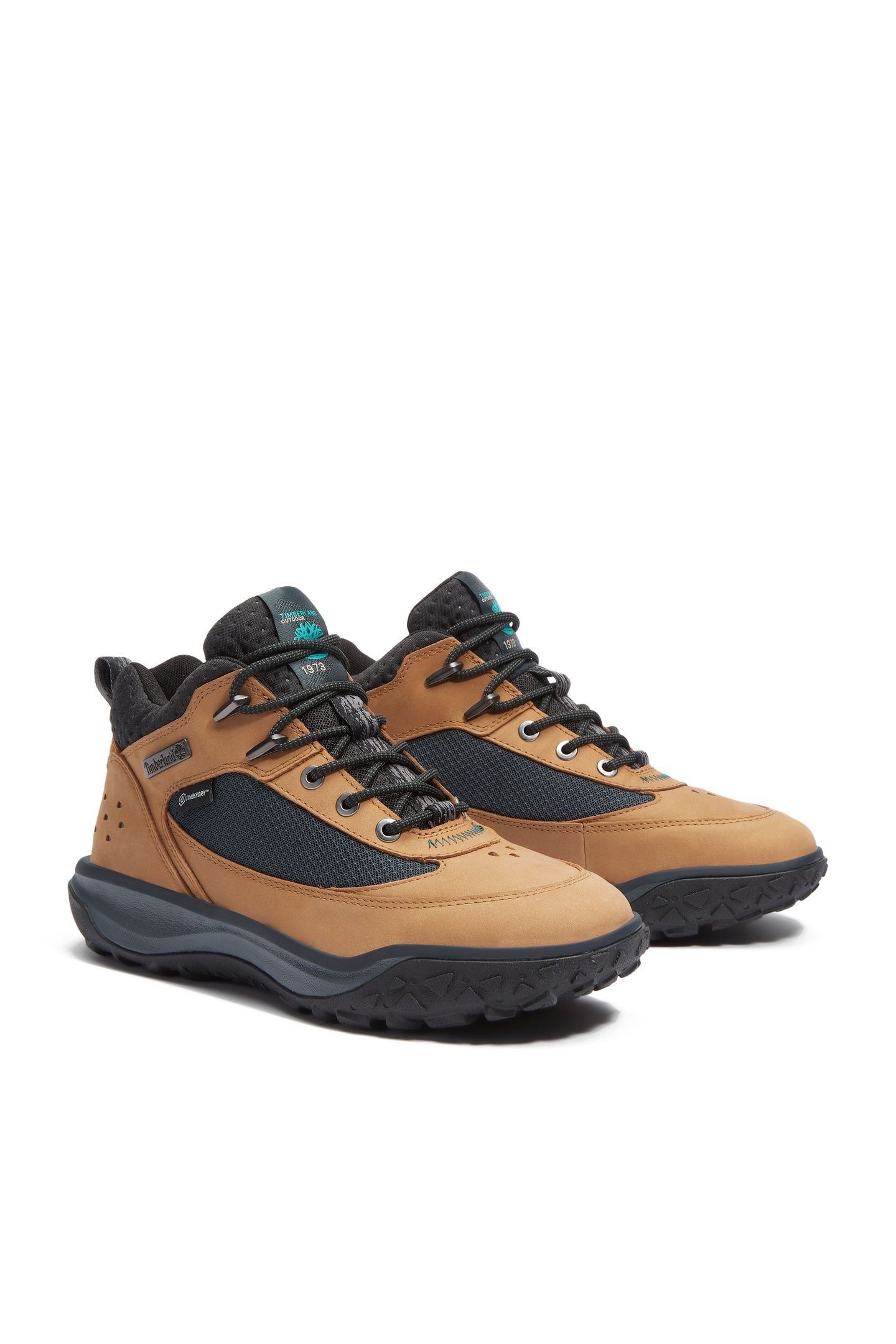 TIMBERCUSH MOTION 7 MID LACE UP WATERPROOF SNEAKER BROWN NUB 6
