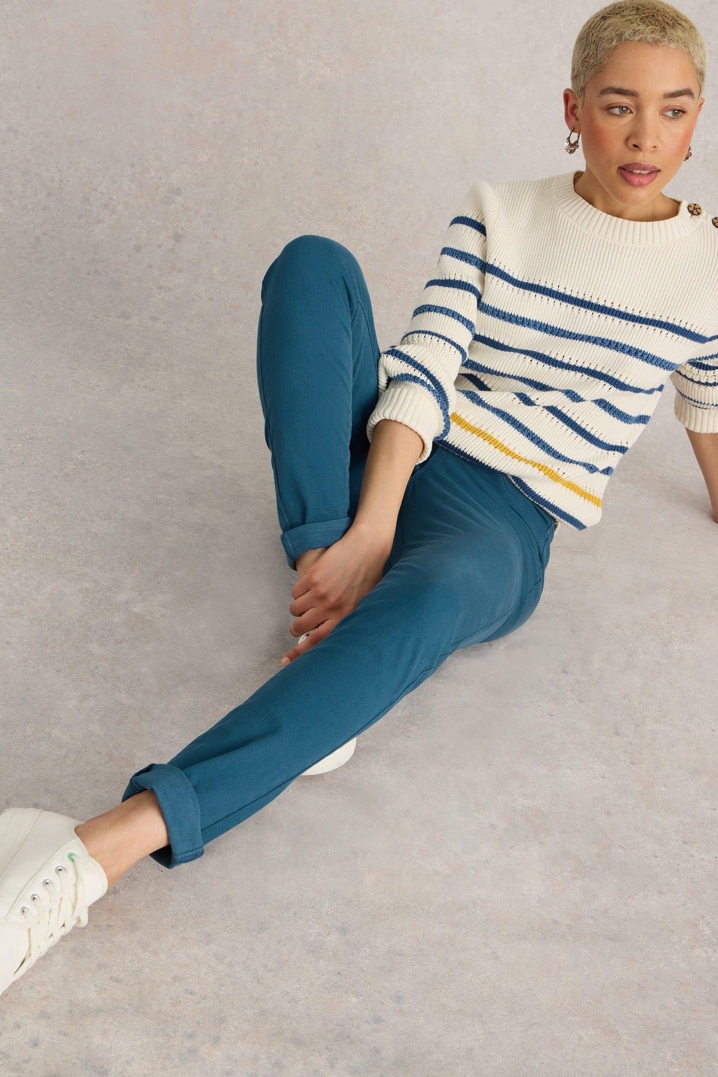 JANEY JEGGING DARK TEAL 7